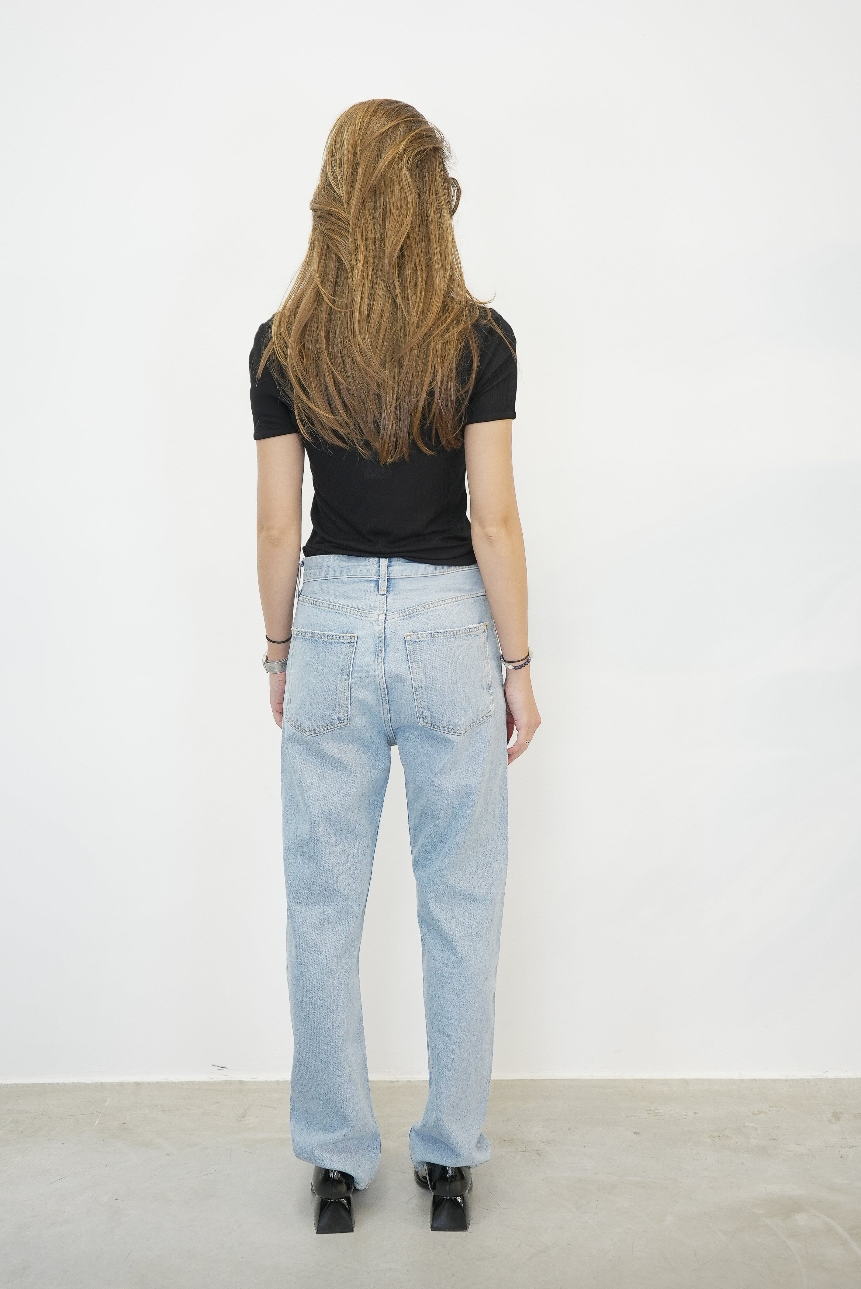ABBIE SLIM FIT TEE T-SHIRT AGOLDE 