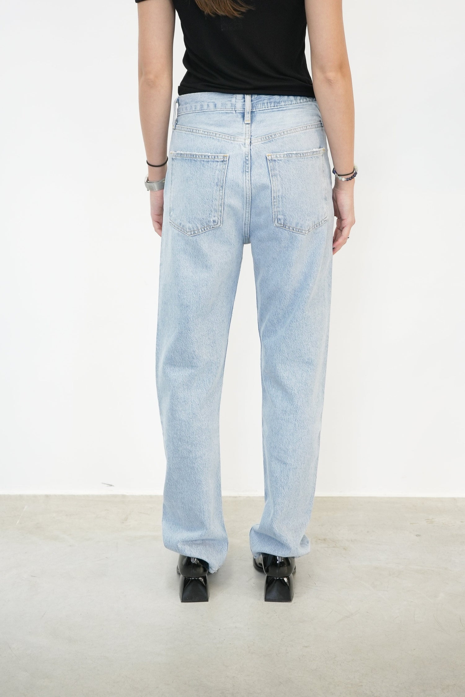 90s LOOSE FIT JEANS WITH PINCH WAIST IN FLASH Jeans AGOLDE 