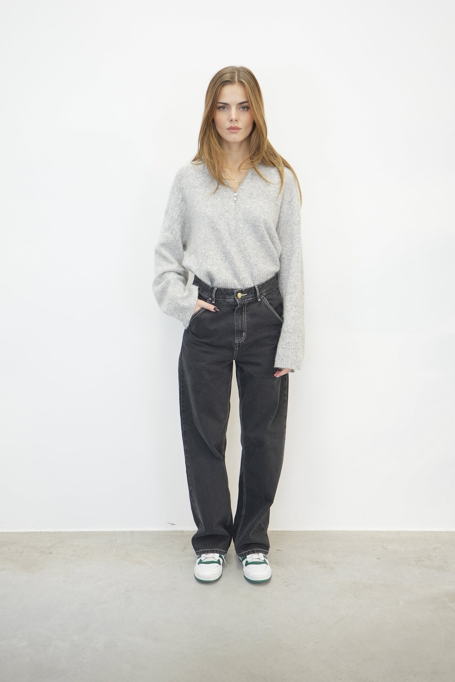 SIMPLE PANT IN BLACK STONE PANT CARHARTT 