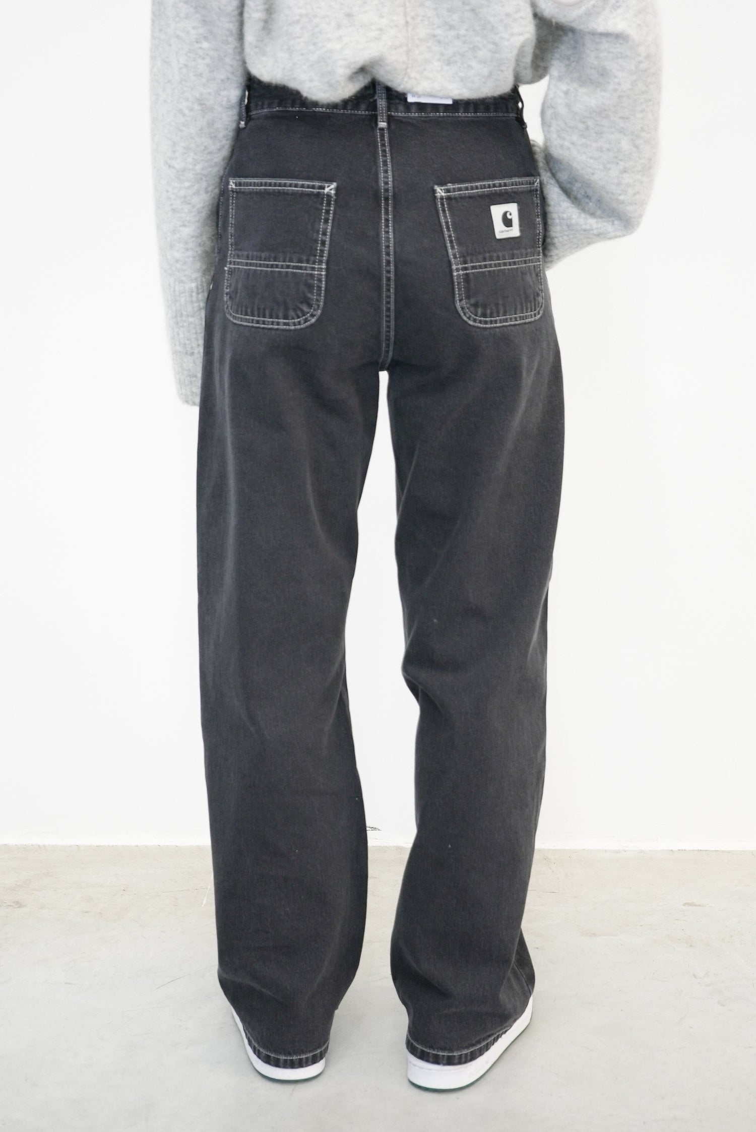 SIMPLE PANT IN BLACK STONE PANT CARHARTT 