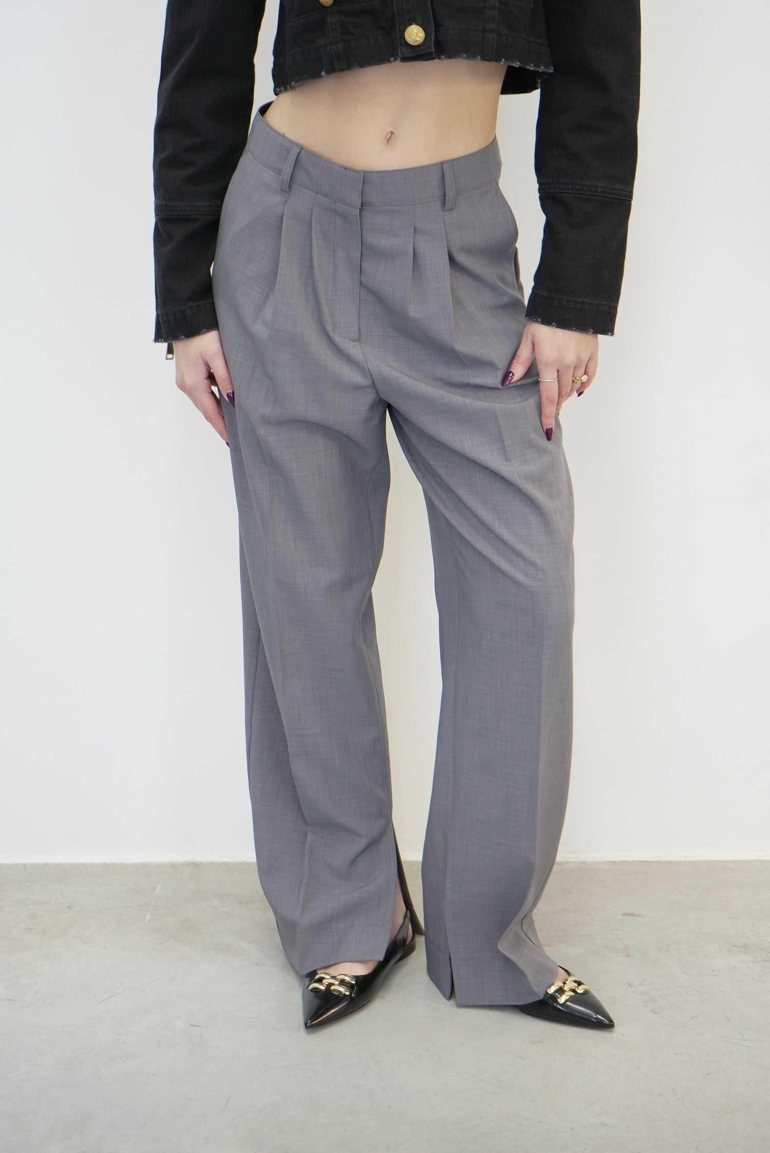 RUPERT PANTS IN LIGHT GREY PANT HERSKIND 