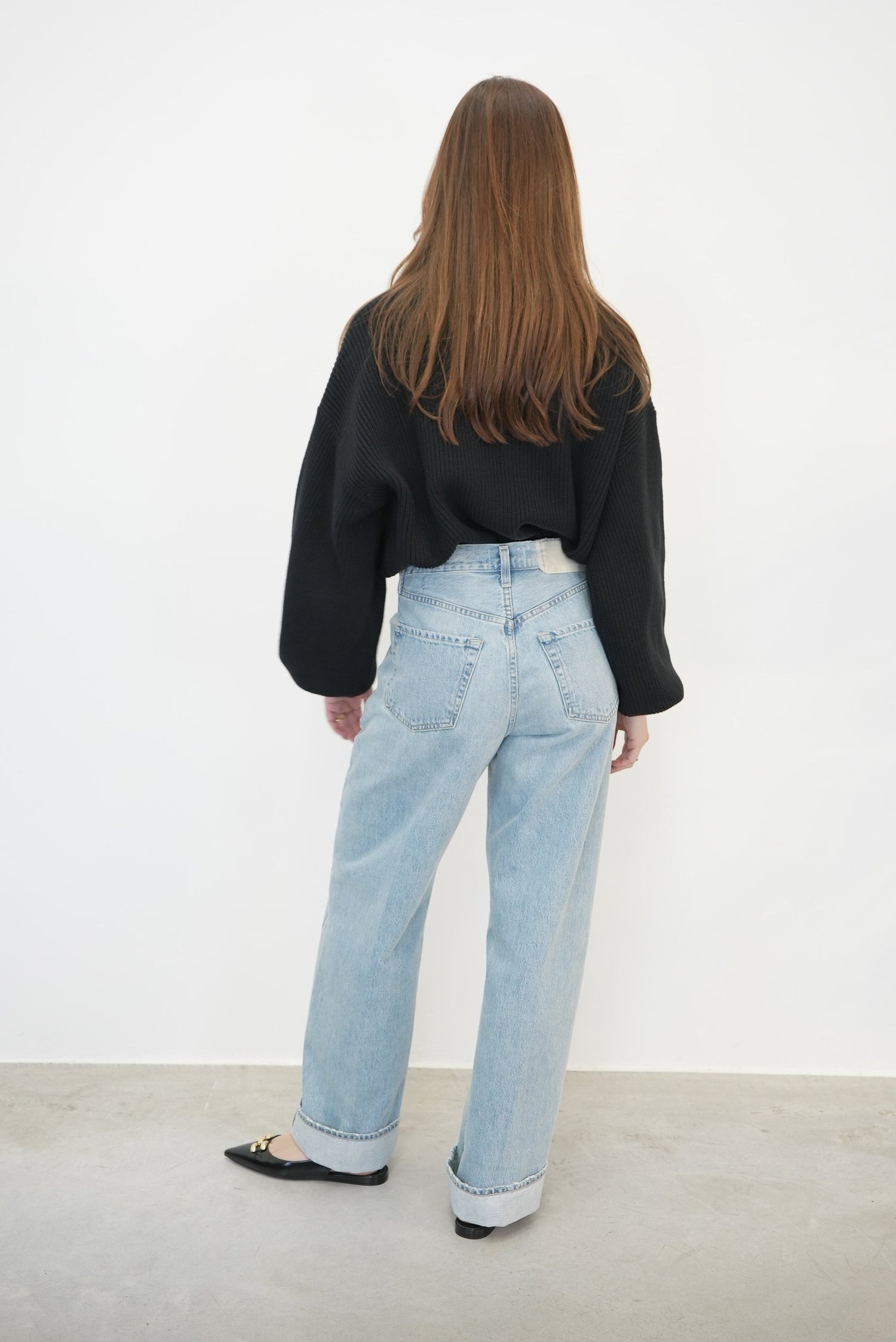 AYLA BAGGY CUFFED CROP JEANS IN SKYLIGHTS JEANS CITIZENS OF HUMANITY 