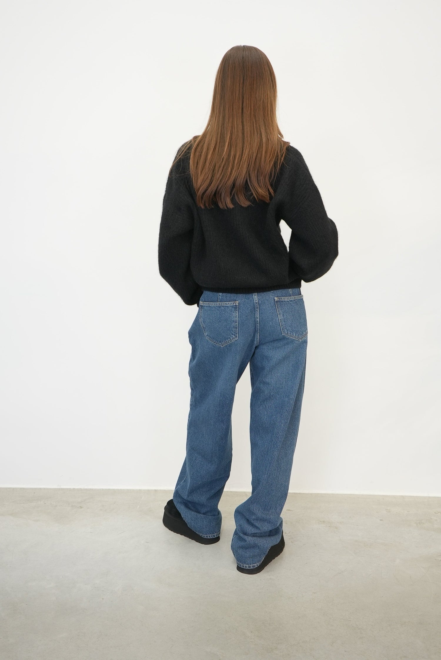 BLAIRE RELAXED FIT WOOL SWEATER SWEATER WON HUNDRED 