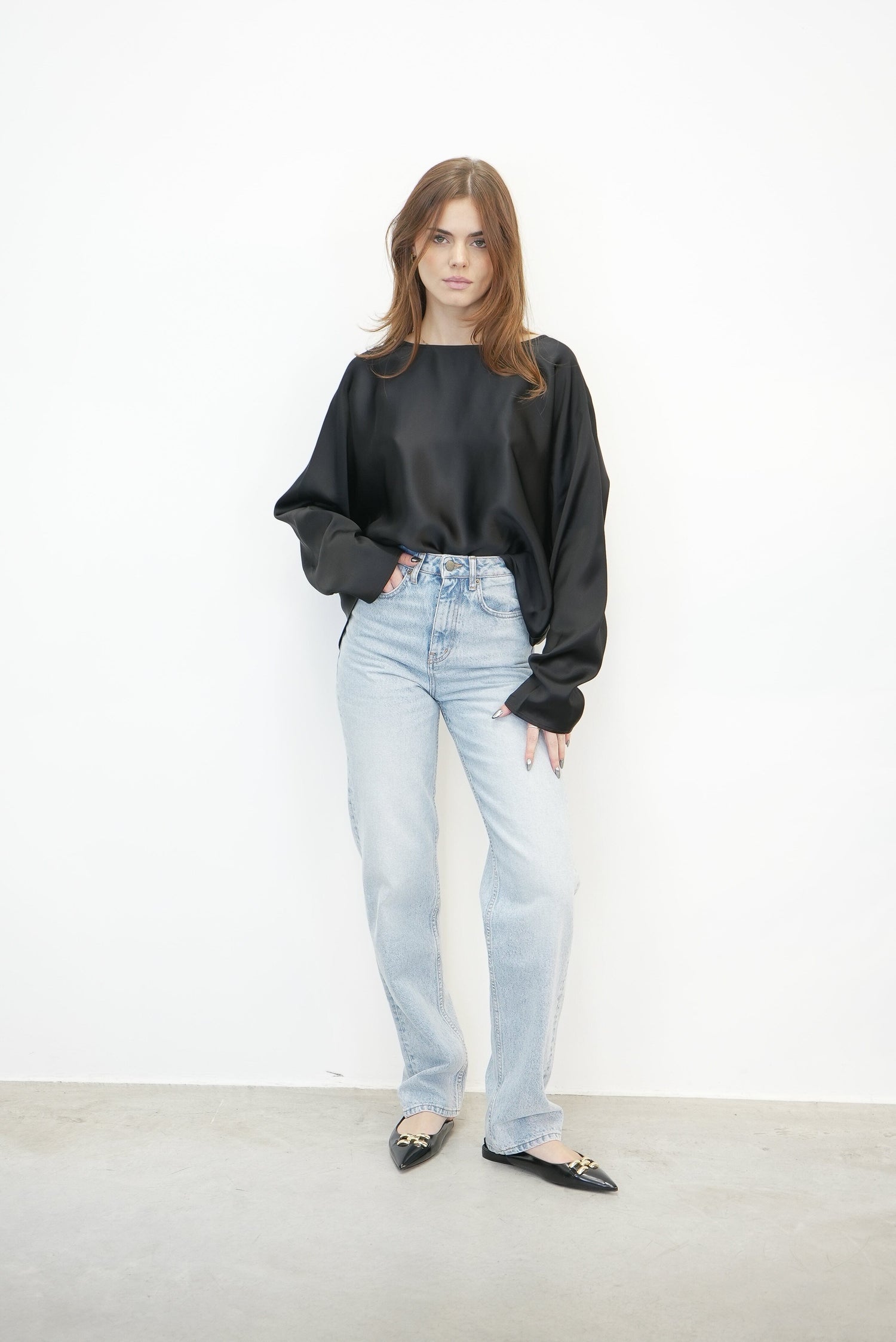 HANNAH 90S JEANS IN BLUE JEANS KURE 