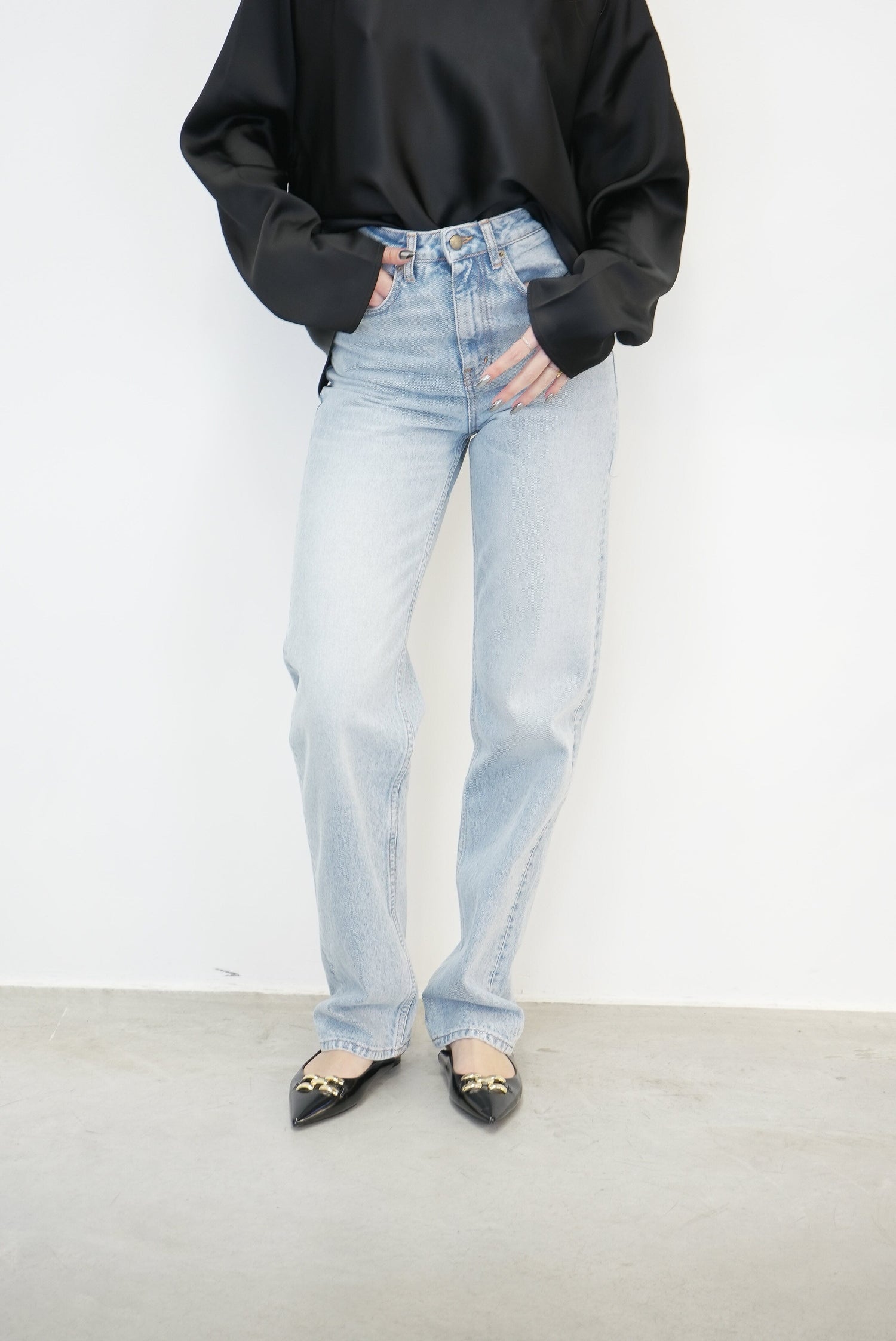 HANNAH 90S JEANS IN BLUE JEANS KURE 