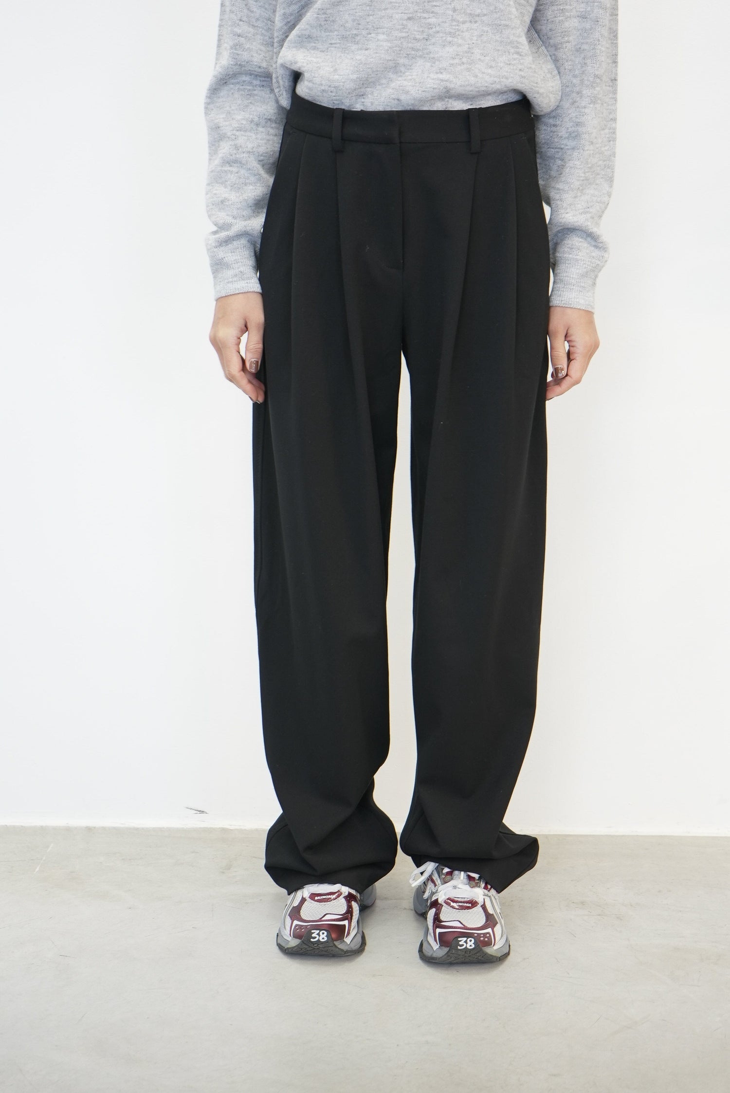 ELEANOR PANTS IN STRETCH SUITING PANTS PROENZA SCHOULER 