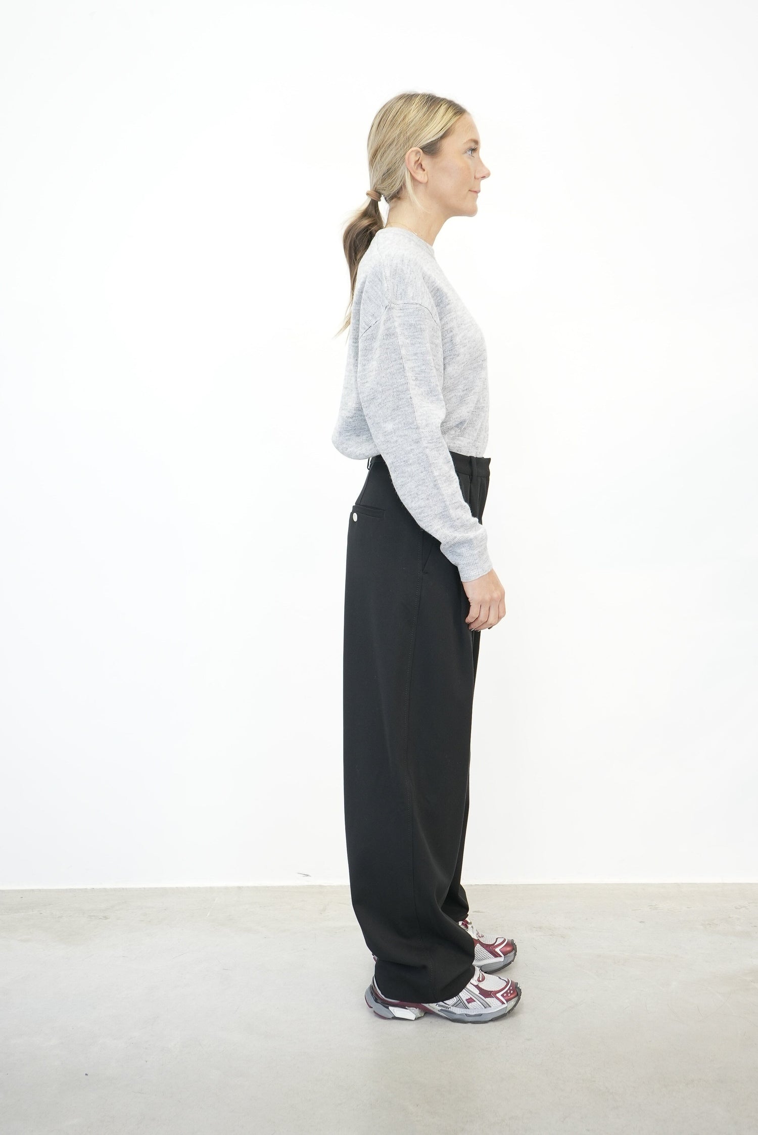 ELEANOR PANTS IN STRETCH SUITING PANTS PROENZA SCHOULER 