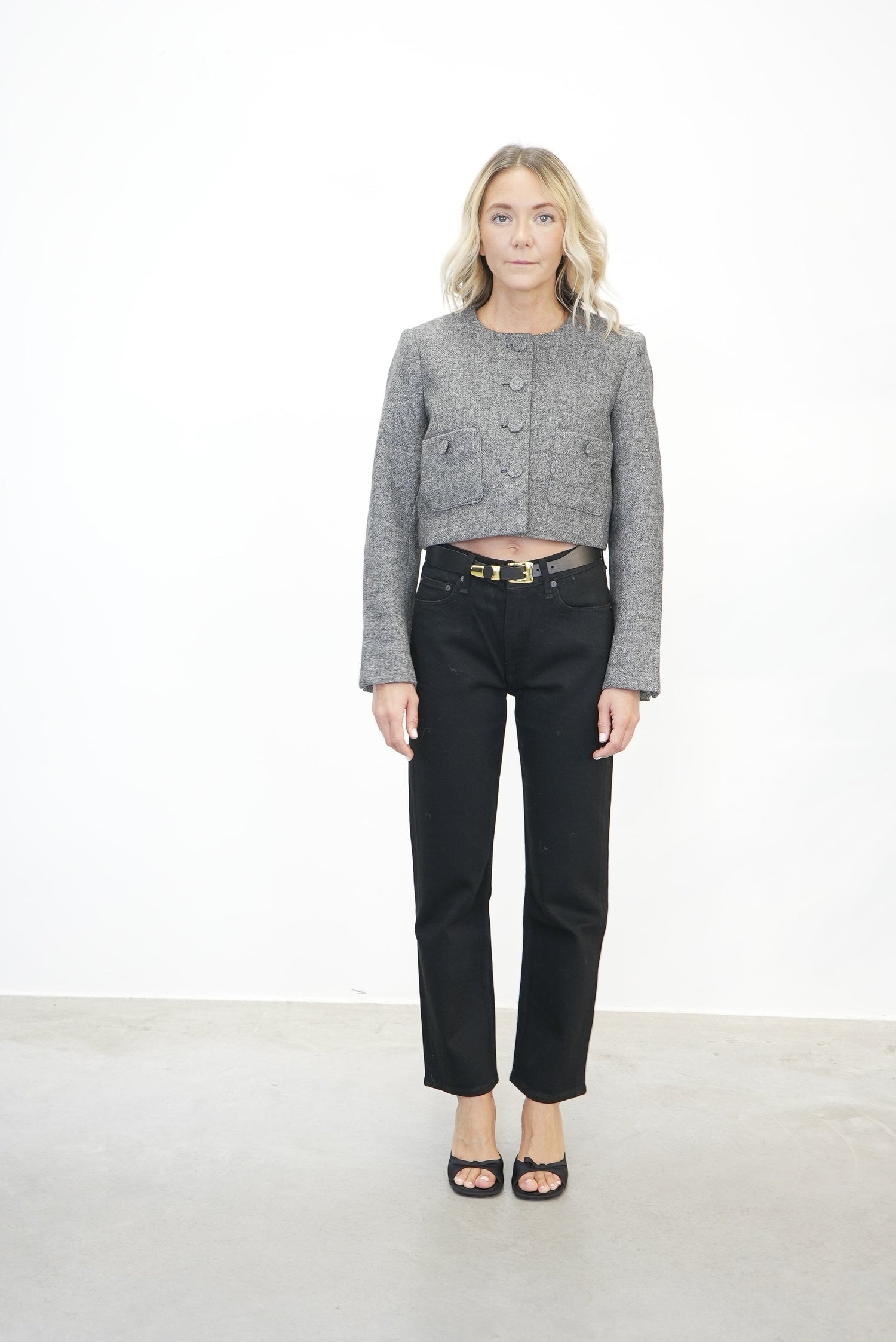 HARLOW STRAIGHT JEAN IN BLACK JEANS RAG&BONE 