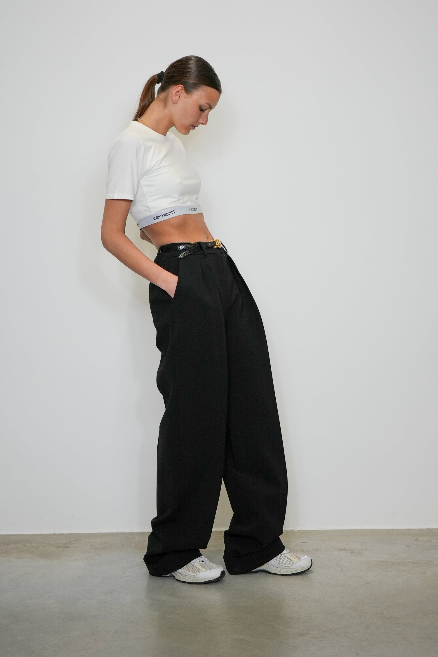 BAND CROP TOP T-SHIRT CARHARTT 