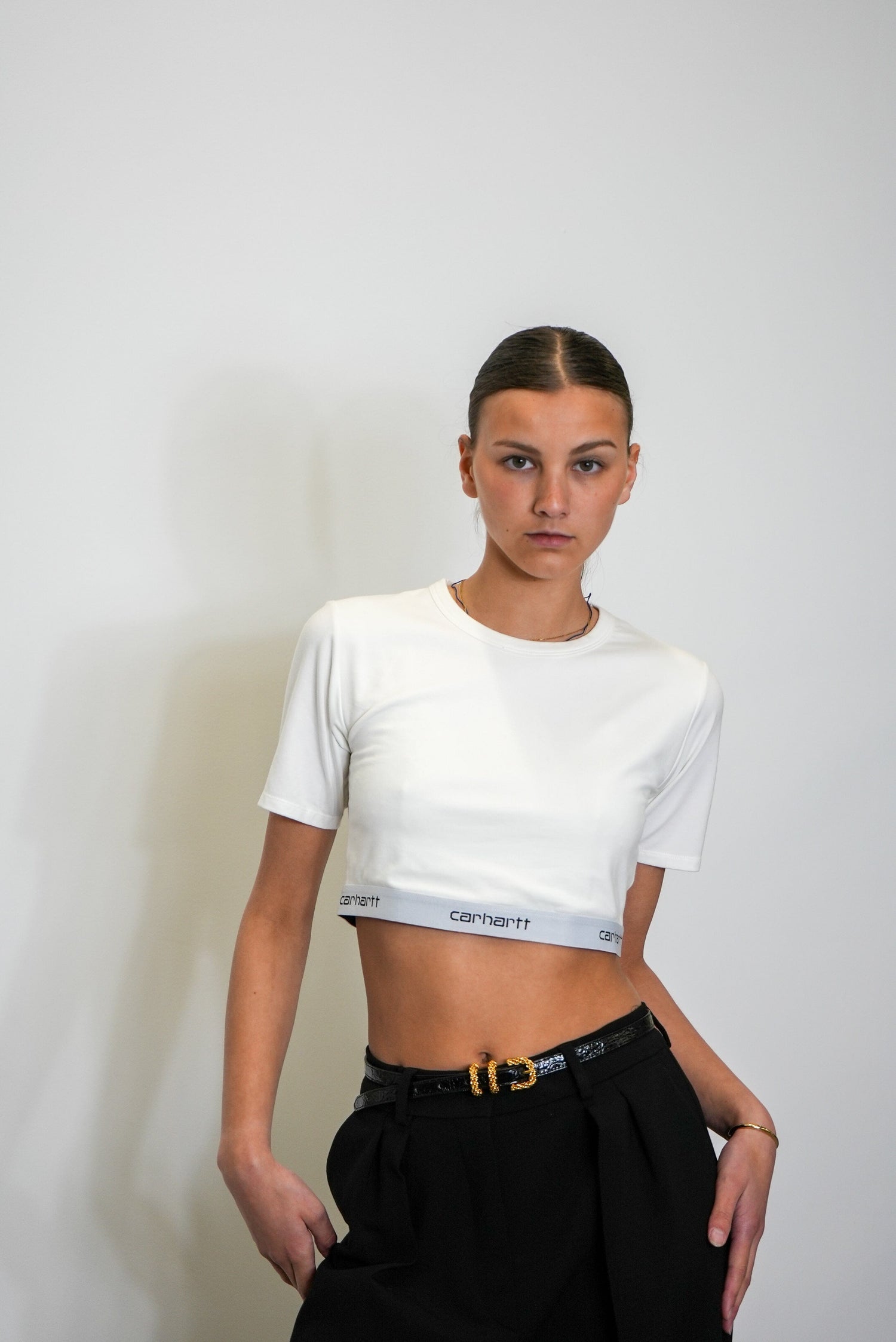 BAND CROP TOP T-SHIRT CARHARTT 