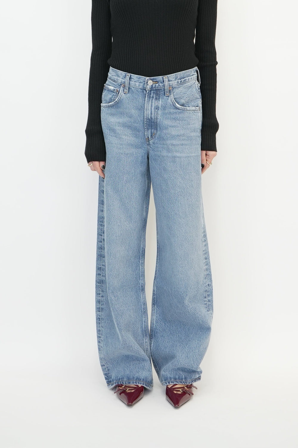 LOW CURVE JEAN IN FAIRWAY JEANS AGOLDE 