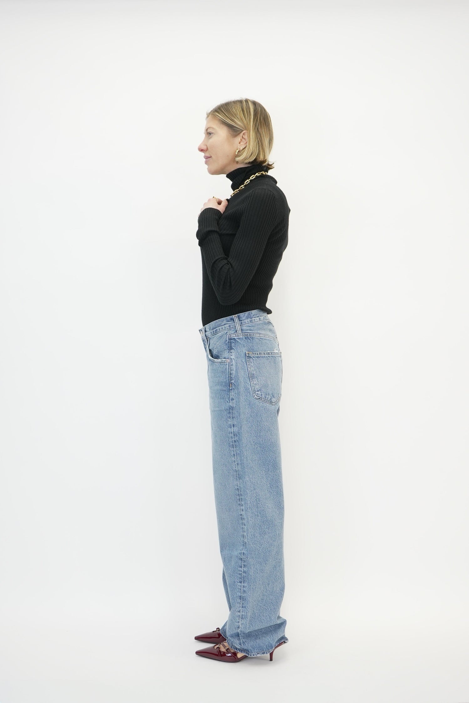 LOW CURVE JEAN IN FAIRWAY JEANS AGOLDE 