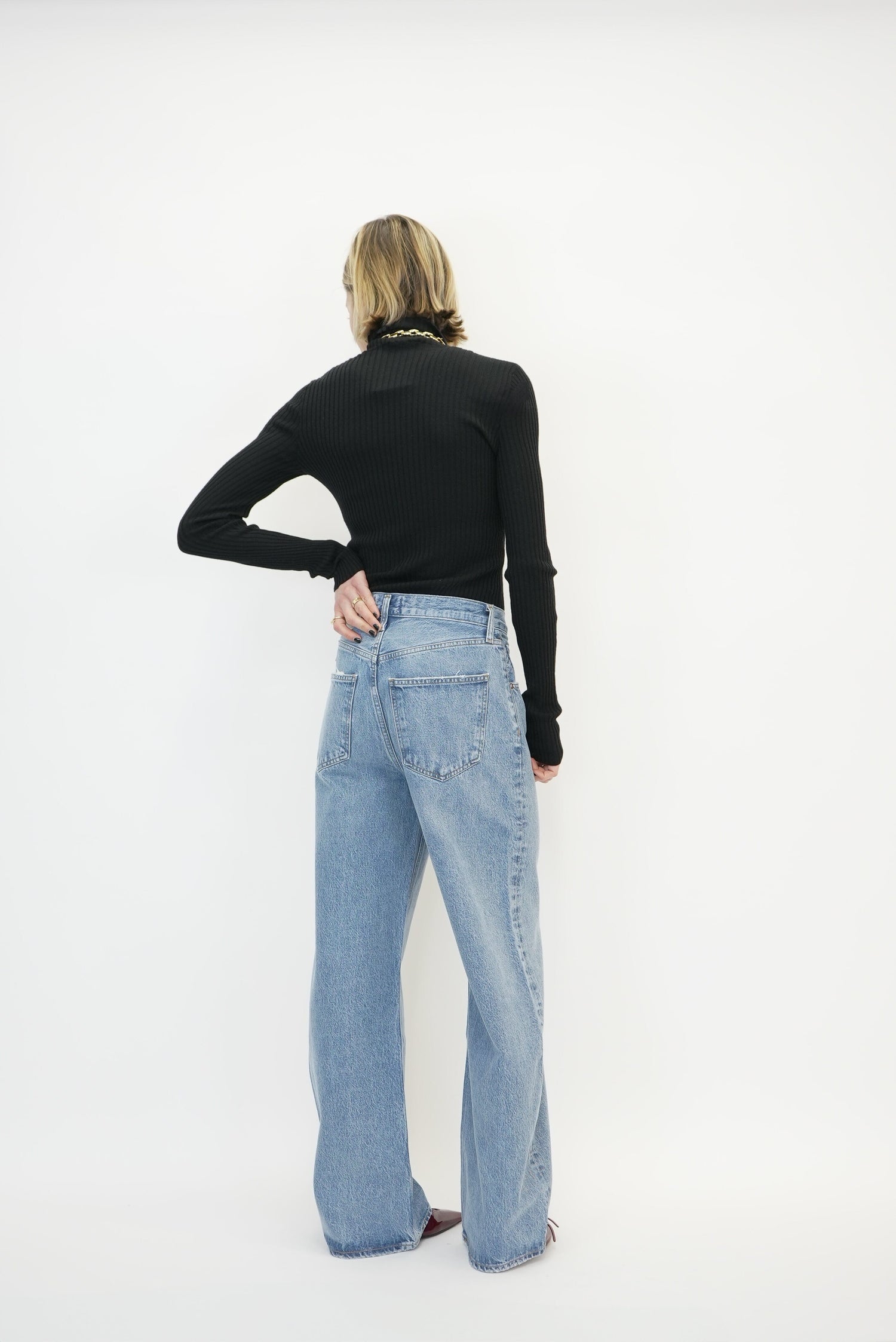 LOW CURVE JEAN IN FAIRWAY JEANS AGOLDE 