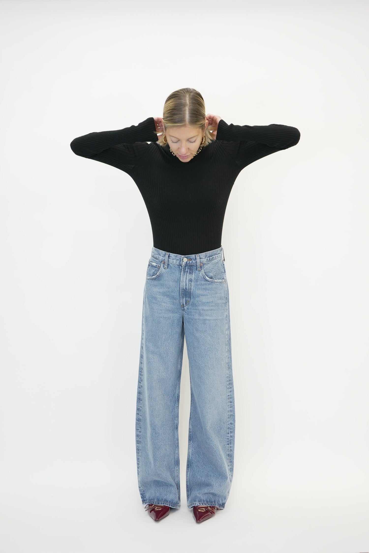 LOW CURVE JEAN IN FAIRWAY JEANS AGOLDE 