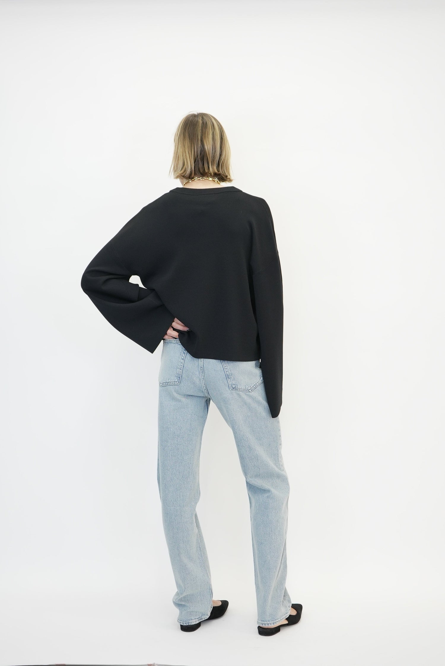 HARLOW MID-RISE FULL LENGHT STRAIGHT IN BLOOMFIELD JEANS RAG&BONE 