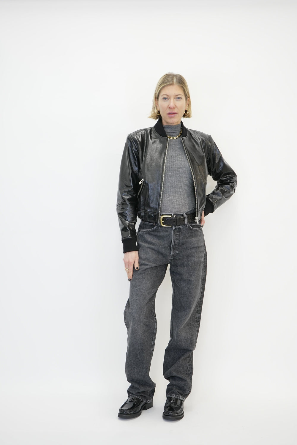 KELLY STRAIGHT JEAN IN ECLIPSE JEANS AGOLDE 