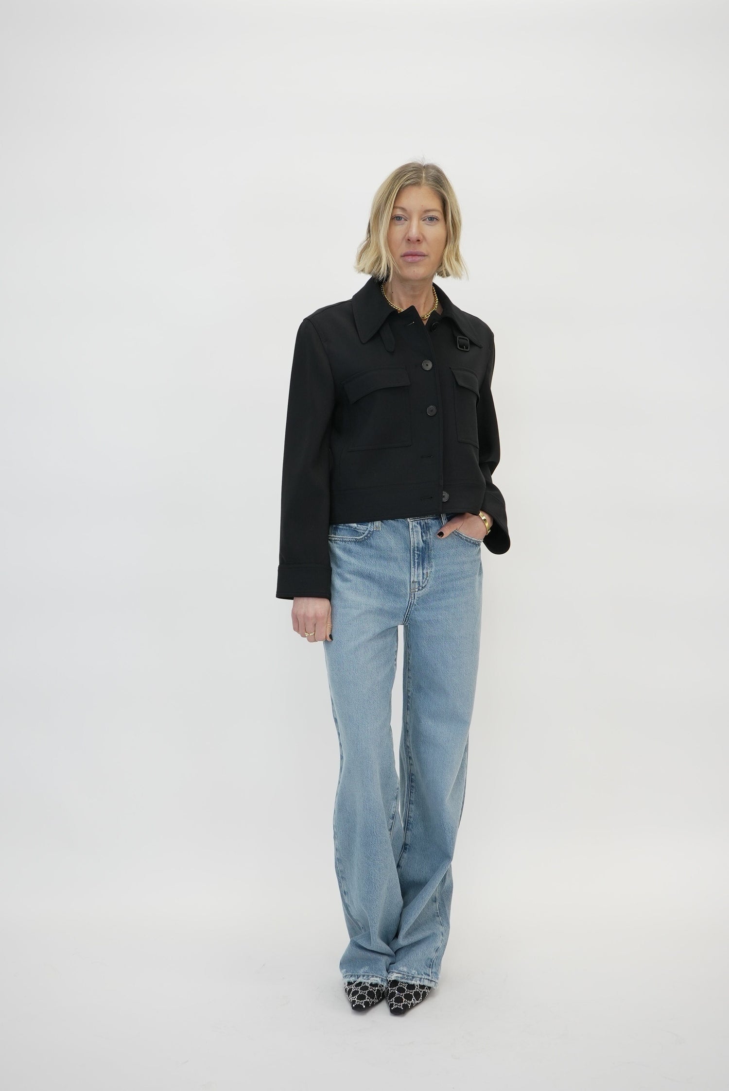 LE JANE WIDE LEG JEANS FRAME 