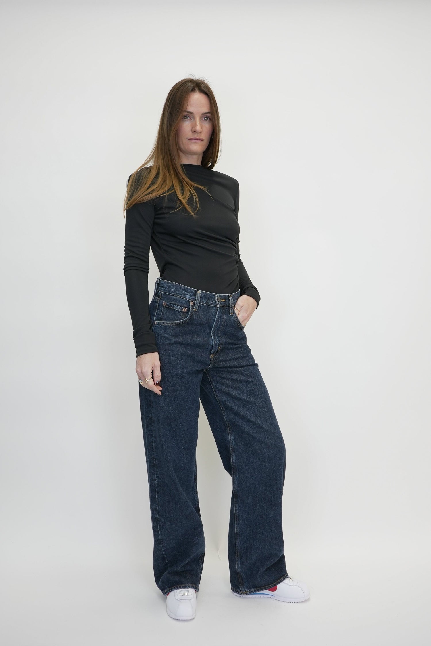 LOW CURVE JEAN IN PENDULUM JEANS AGOLDE 