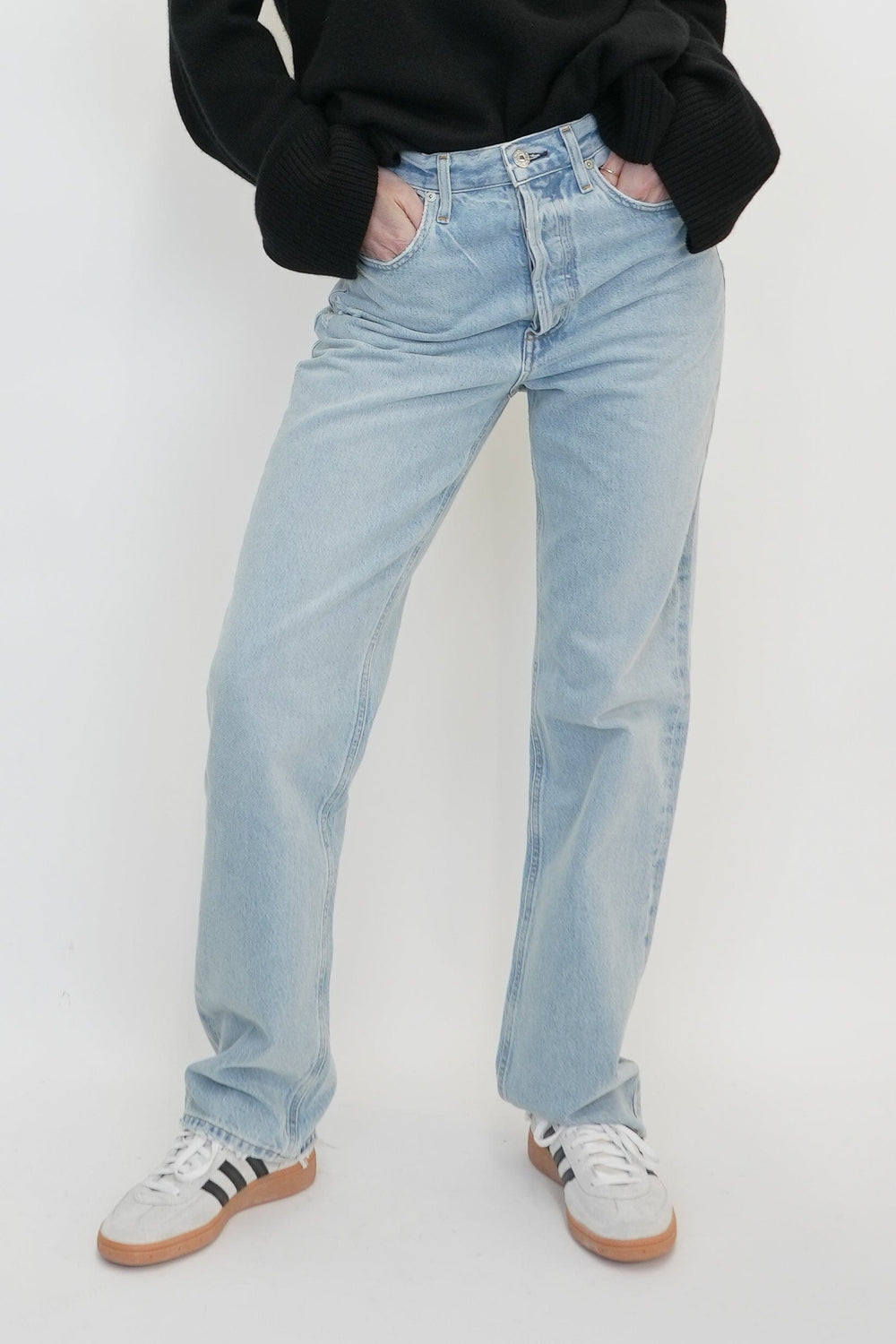 EVA RELAXED WIDE LEG JEANS IN GAMINE Vêtements et accessoires CITIZENS OF HUMANITY 