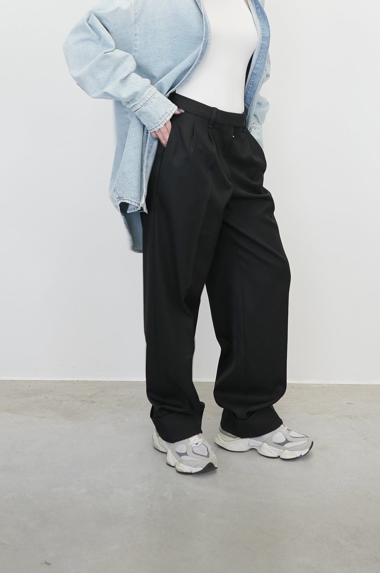 MARIANNE BOYISH LOOSE FIT PANTS – KURE