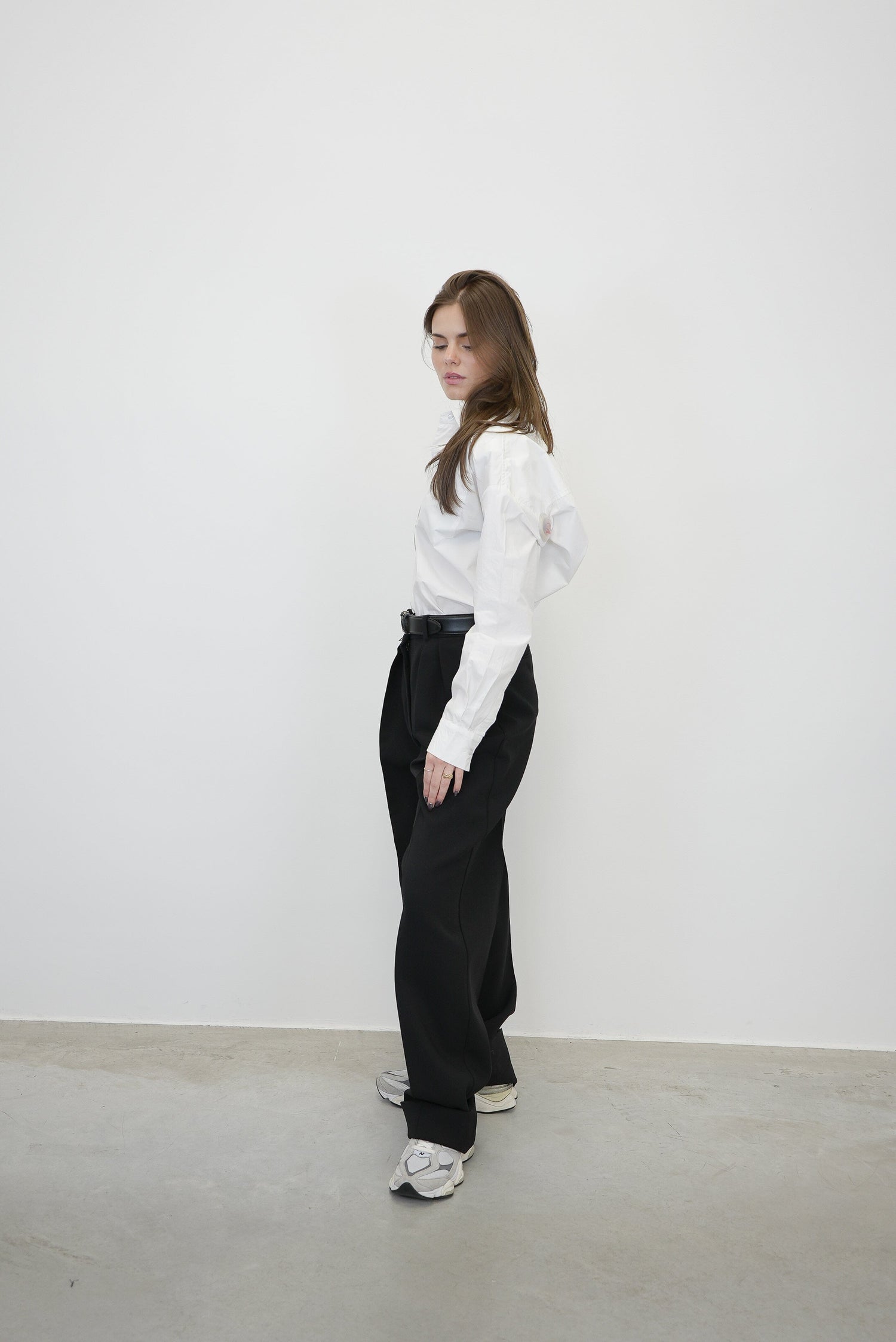 TIBET WIDE FIT TAILORED PANTS PANTS MAX MARA 