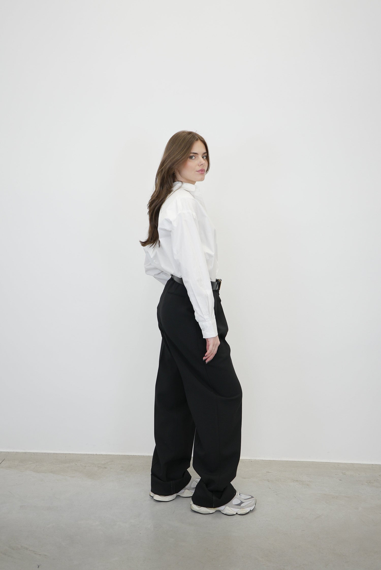 TIBET WIDE FIT TAILORED PANTS PANTS MAX MARA 