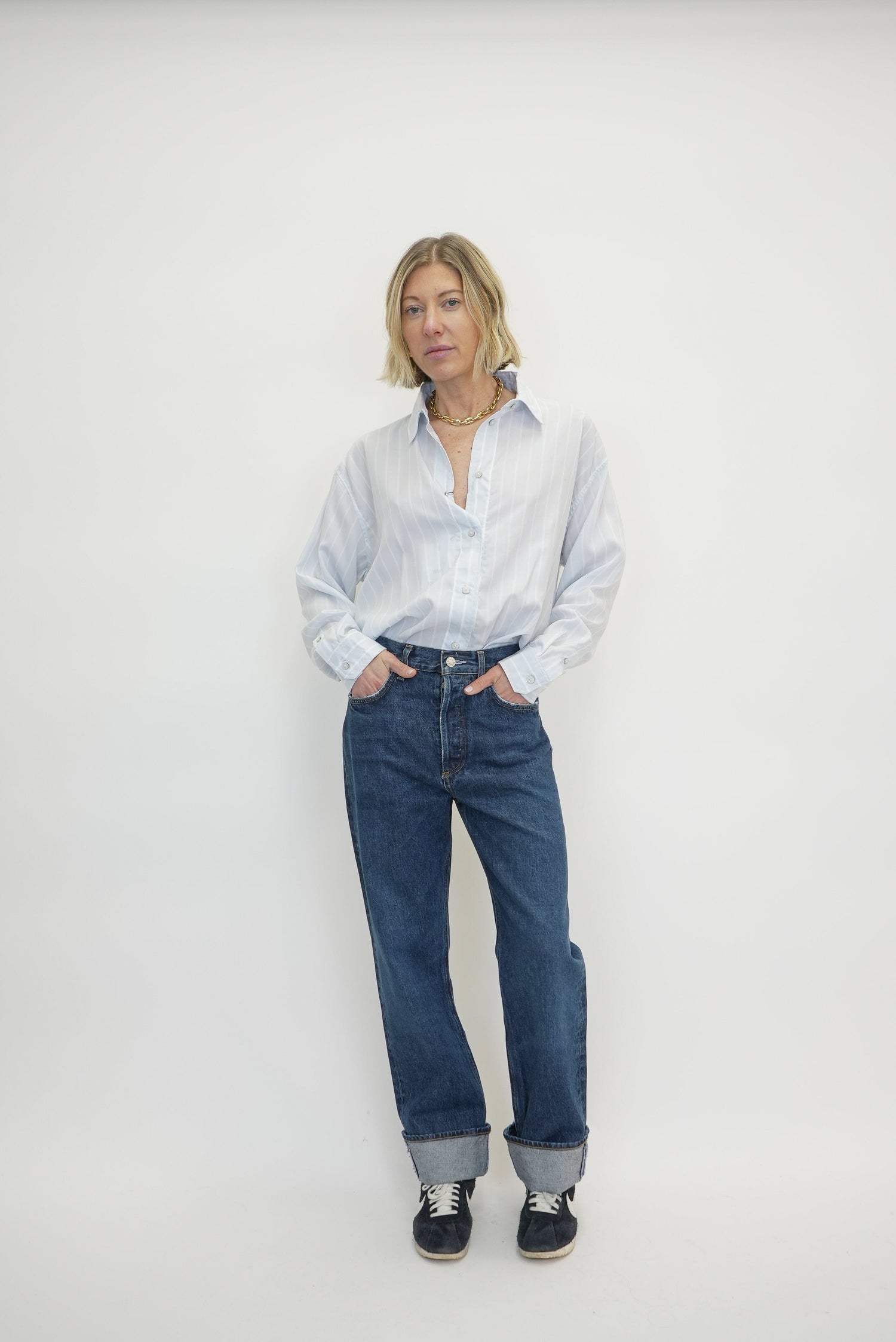 FRAN LOW SLUNG EASY STRAIGHT IN ENAMOUR JEANS AGOLDE 