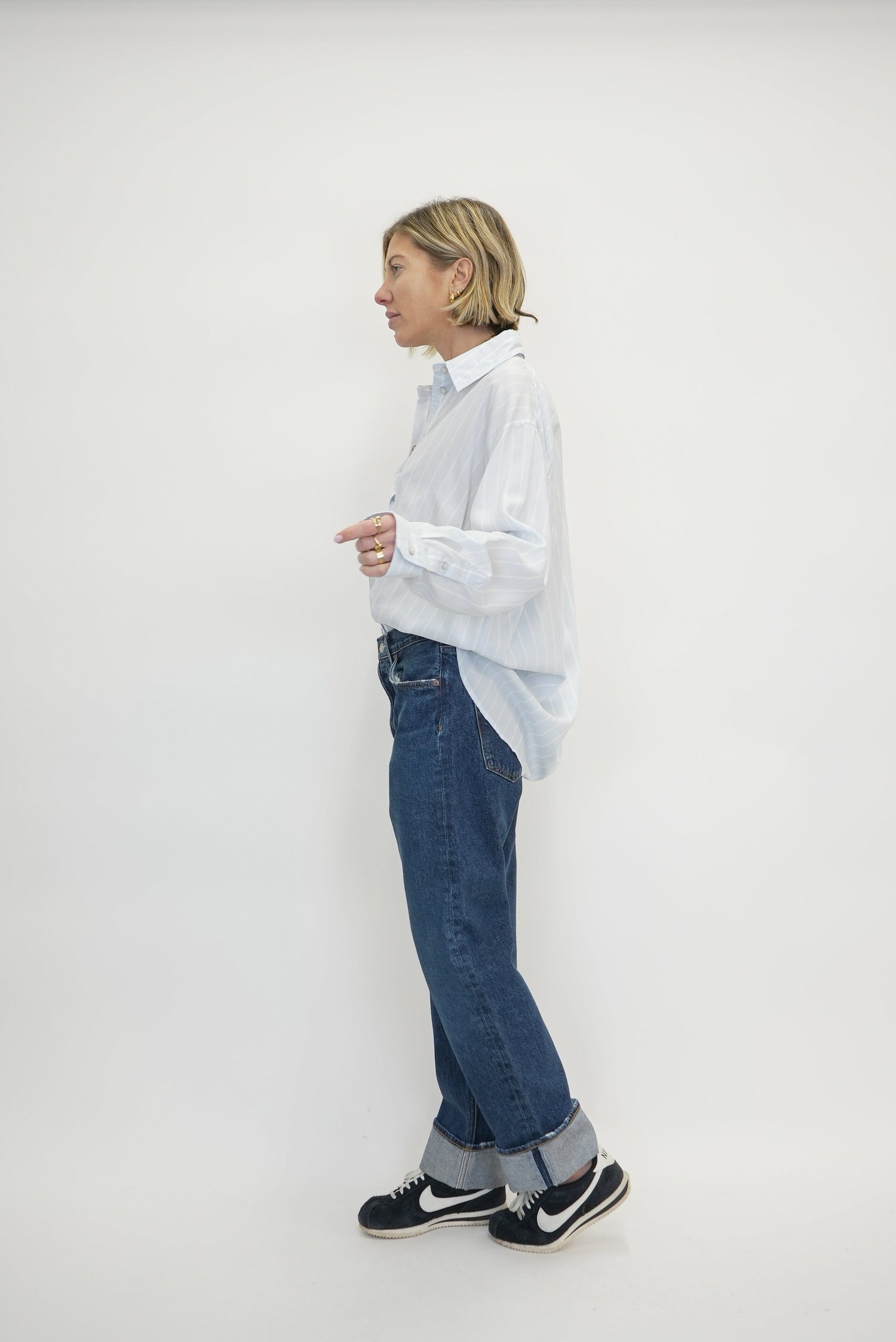 FRAN LOW SLUNG EASY STRAIGHT IN ENAMOUR JEANS AGOLDE 