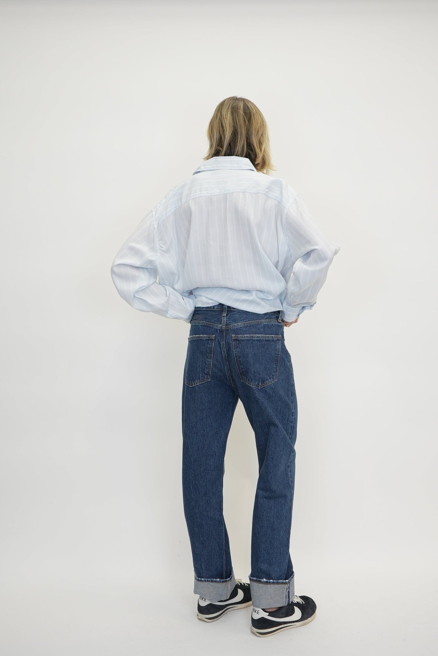 FRAN LOW SLUNG EASY STRAIGHT IN ENAMOUR JEANS AGOLDE 