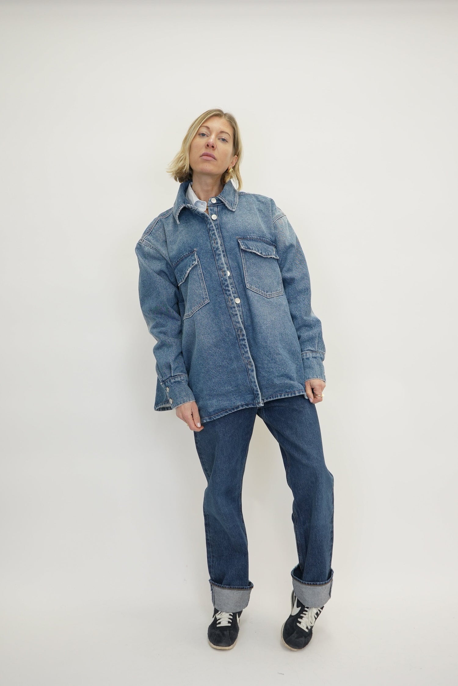 NOA DENIM OVERSHIRT SHIRT ICON DENIM 