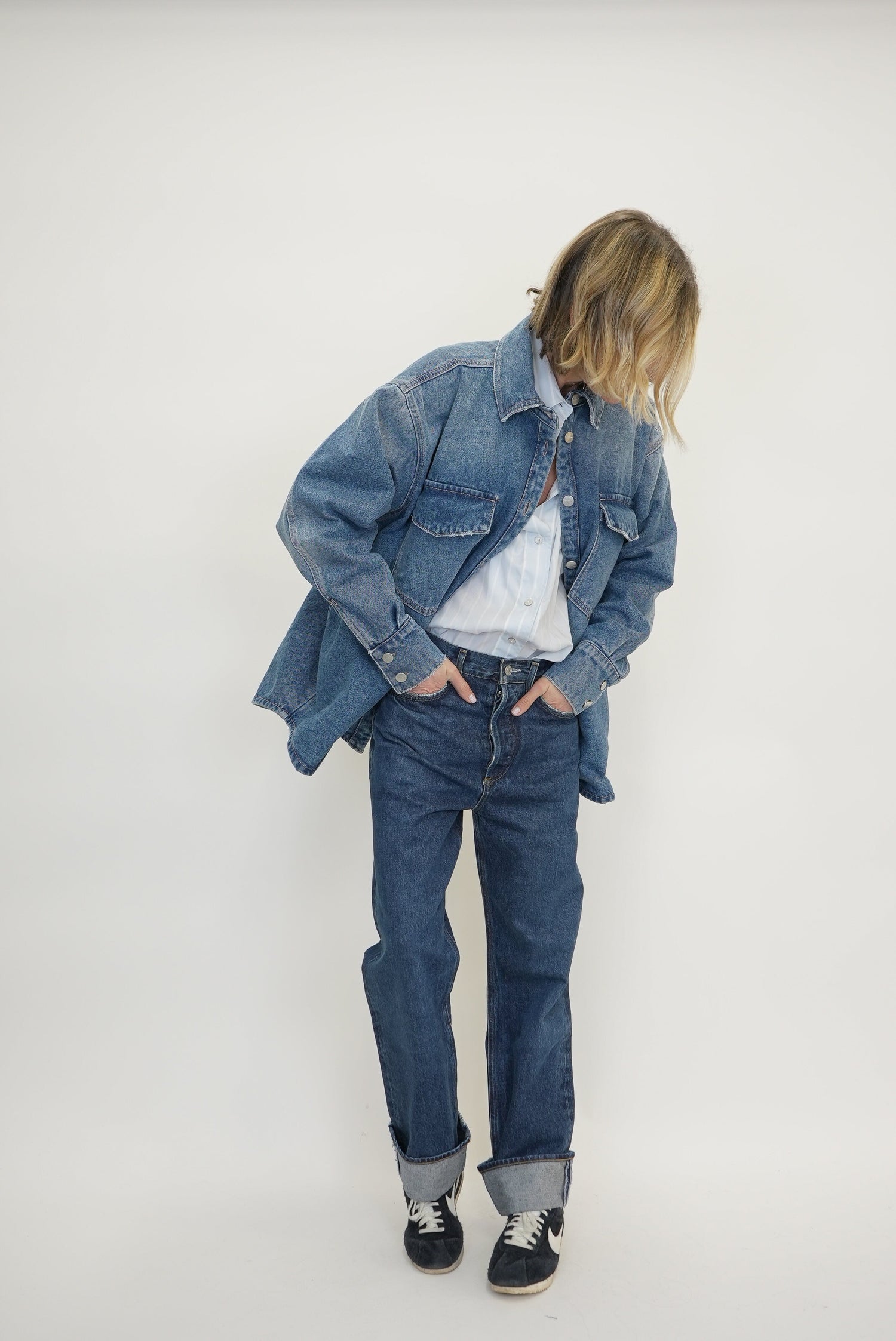 NOA DENIM OVERSHIRT SHIRT ICON DENIM 