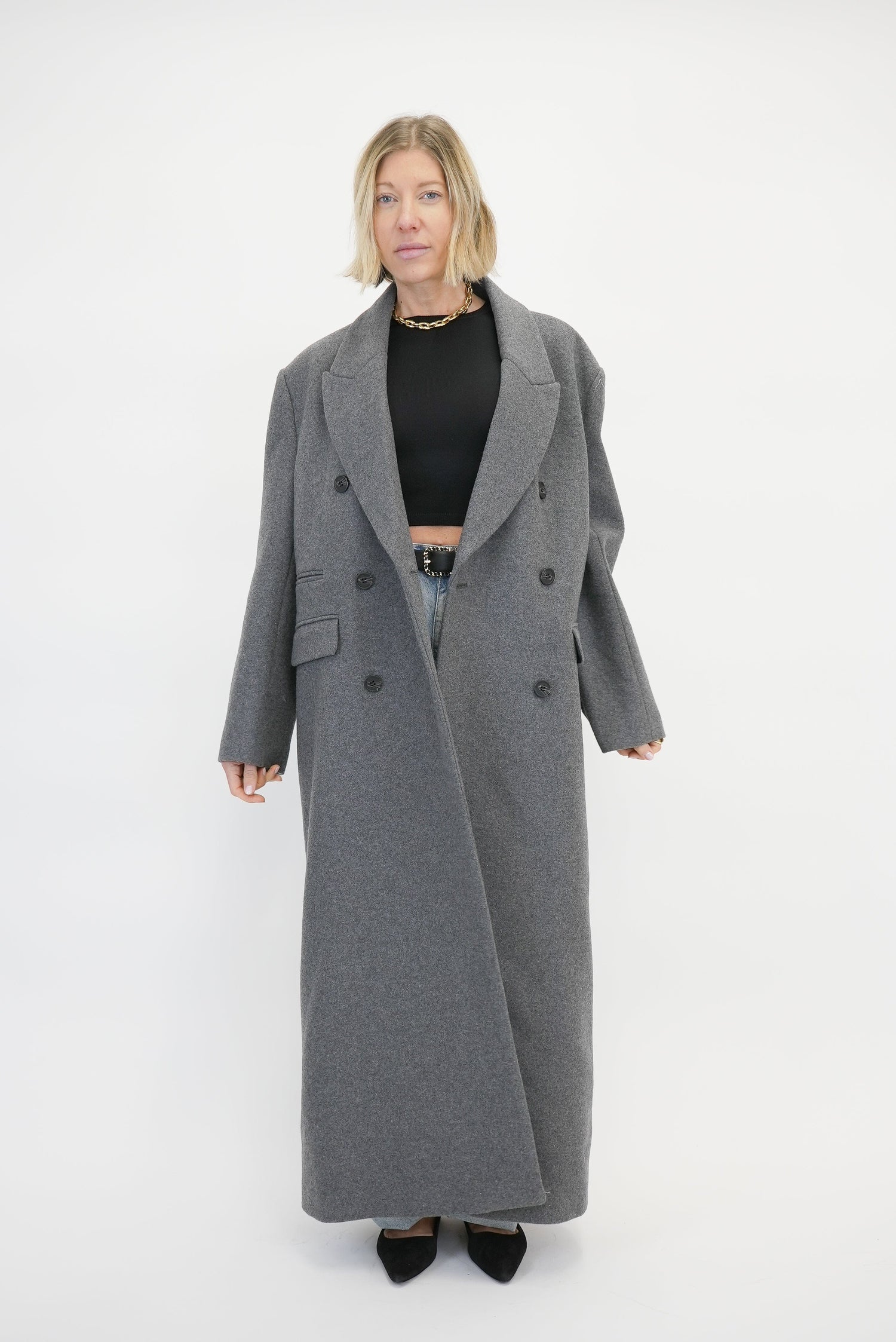 THE PERFECT COAT IN ANTHRACITE JACKET KURE 