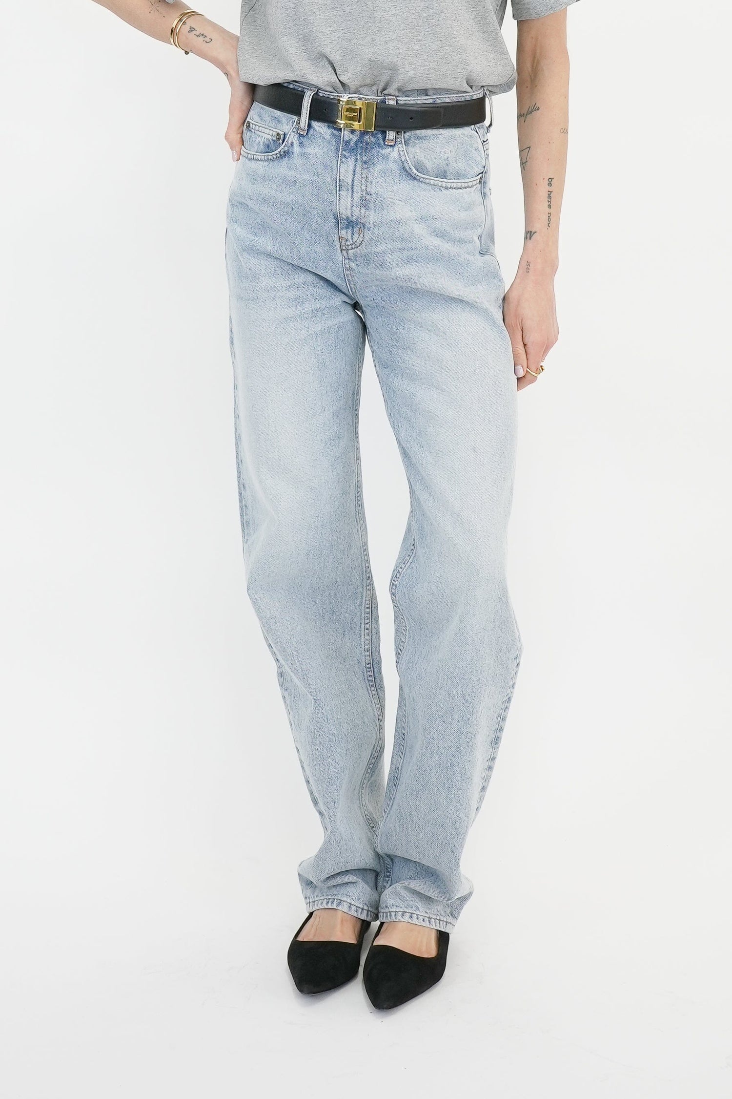 HANNAH 90S JEANS IN BLUE JEANS KURE 