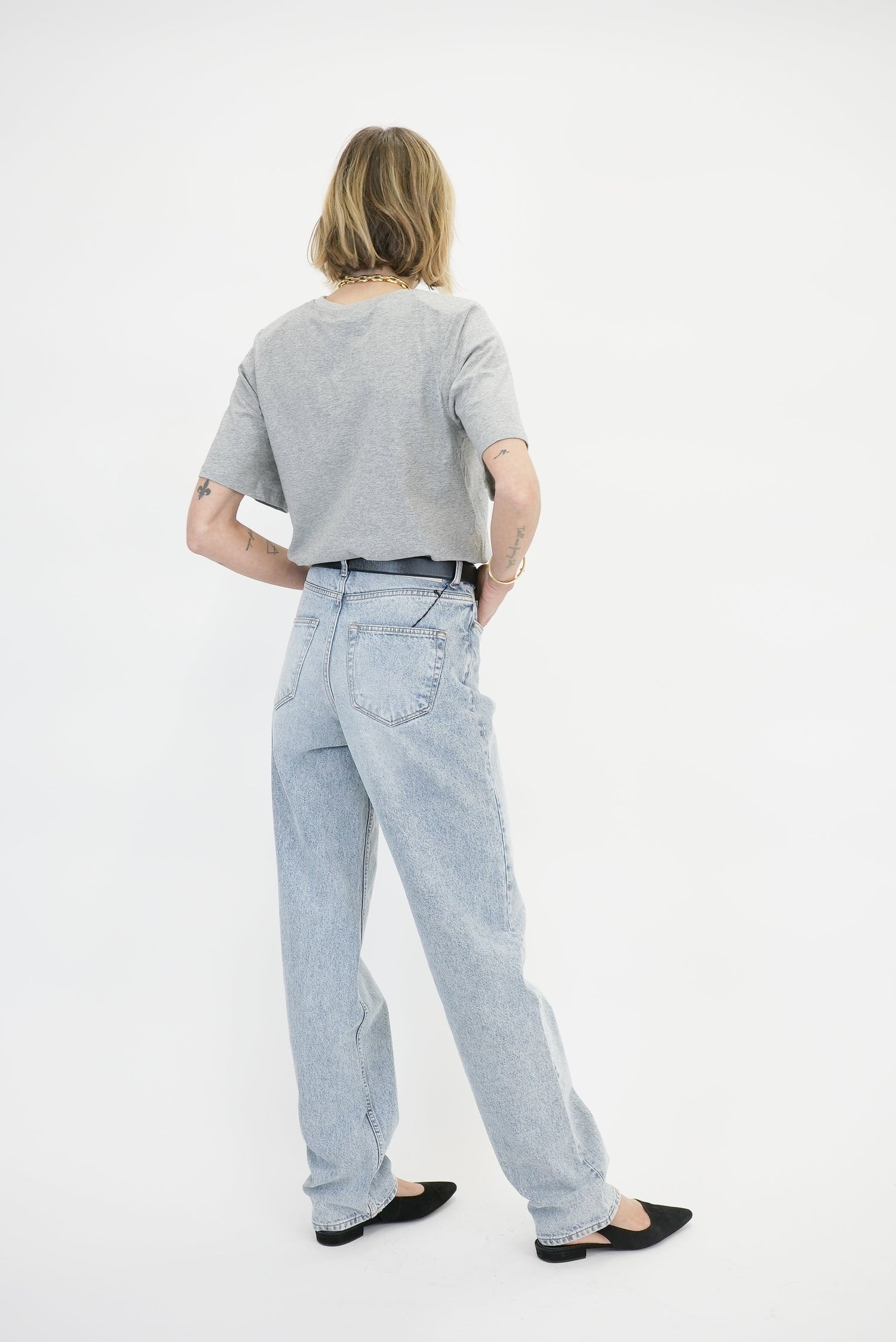 HANNAH 90S JEANS IN BLUE JEANS KURE 