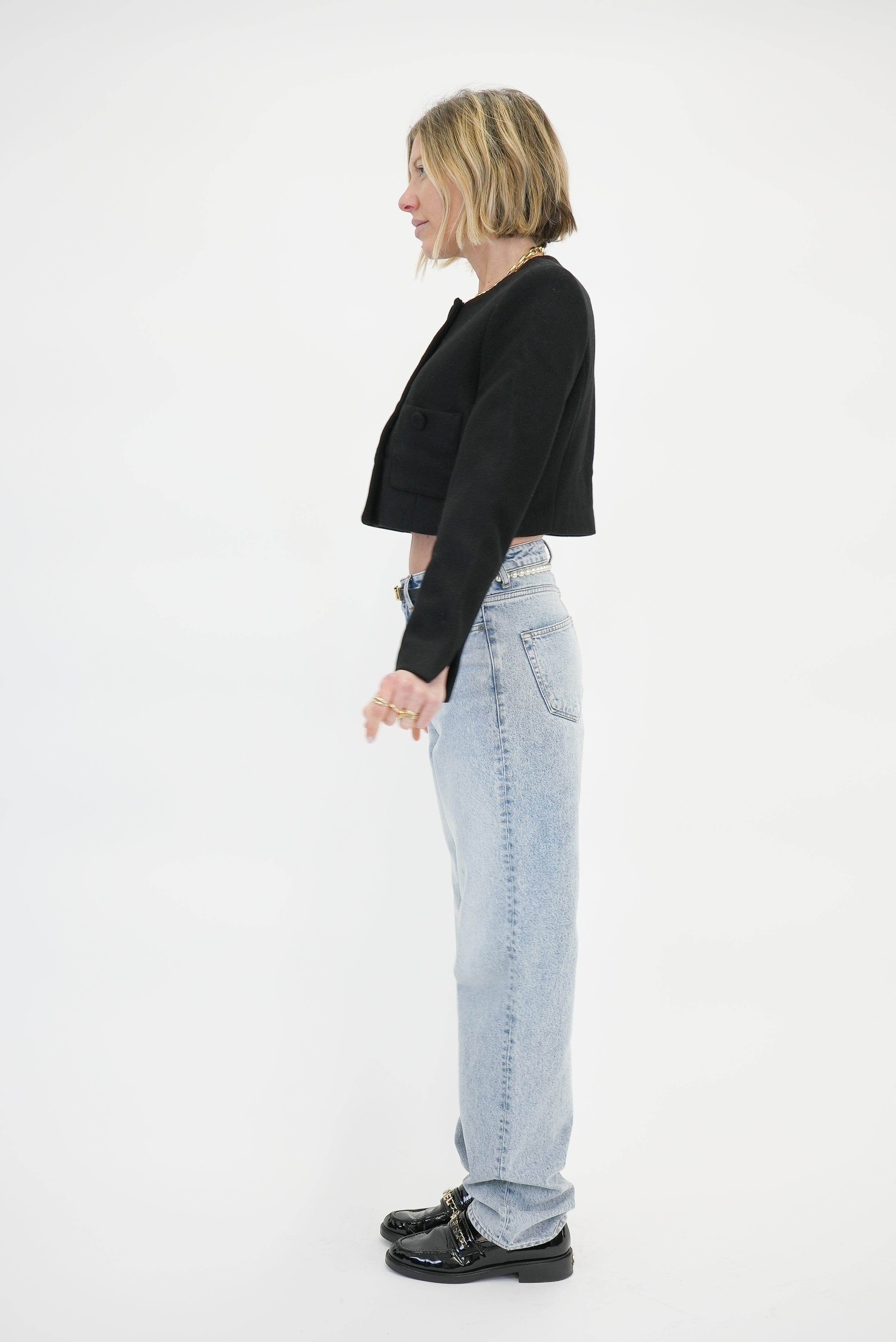 JULY JACKET IN BLACK JACKET KURE 