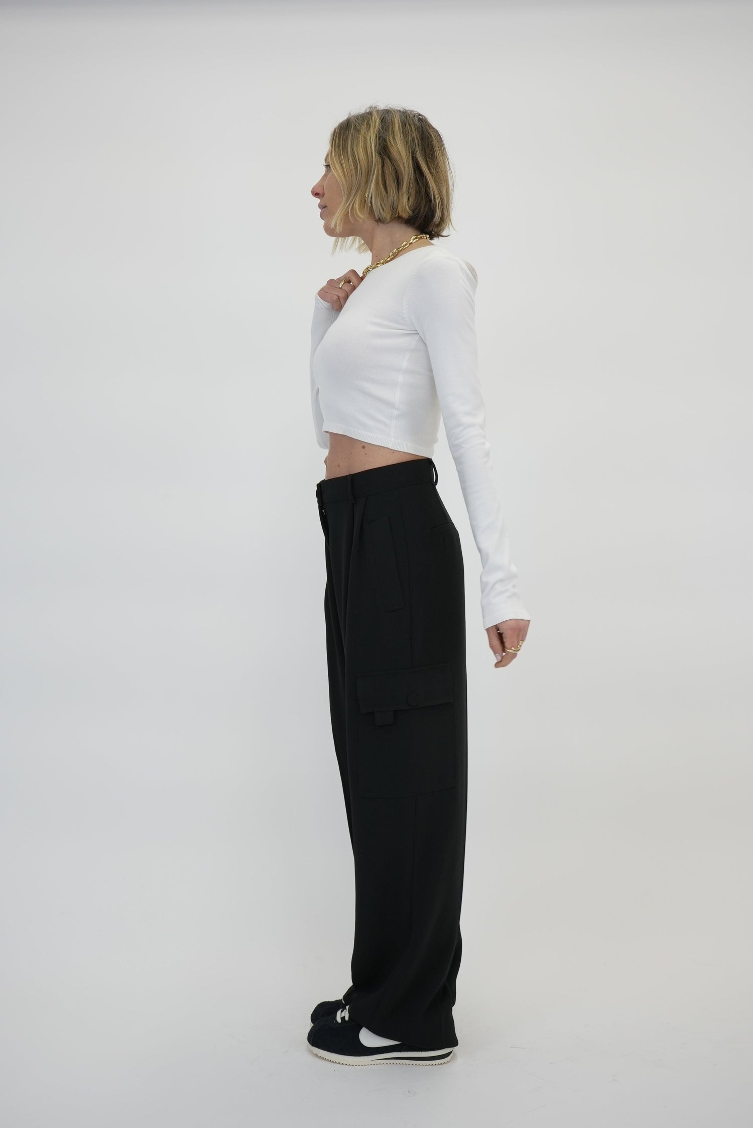 PROSPER THE TAILORED CARGO PANTS PANTS KURE 