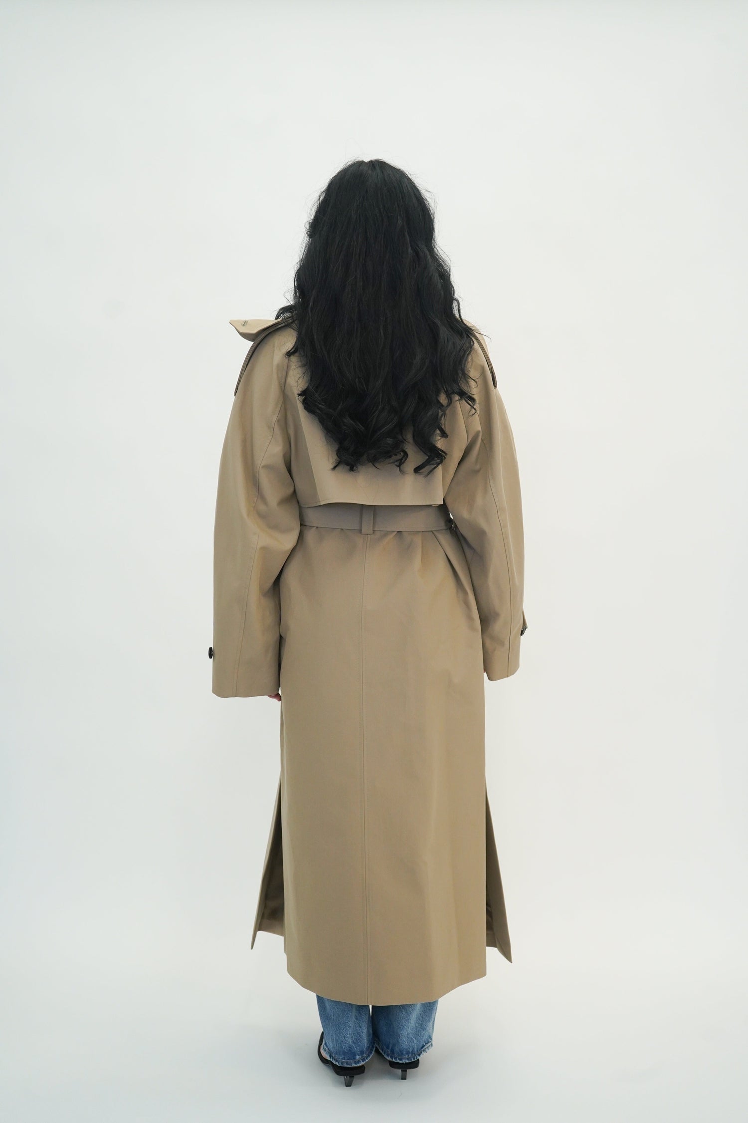 OVERSIZED CLASSIC TRENCH CLAY JACKET ROHE 