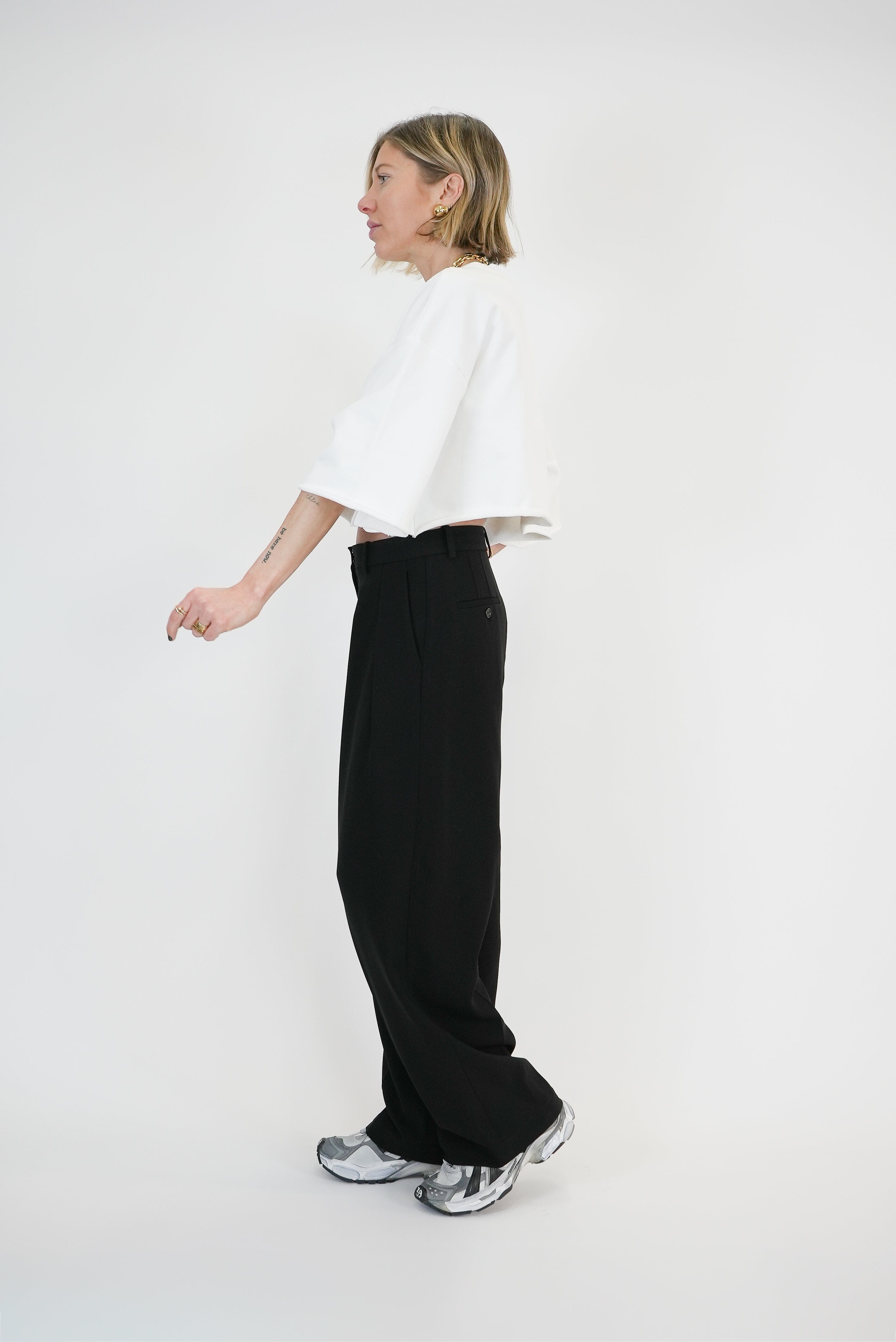 SEMI SWEAT IN IVORY T-SHIRT KURE 