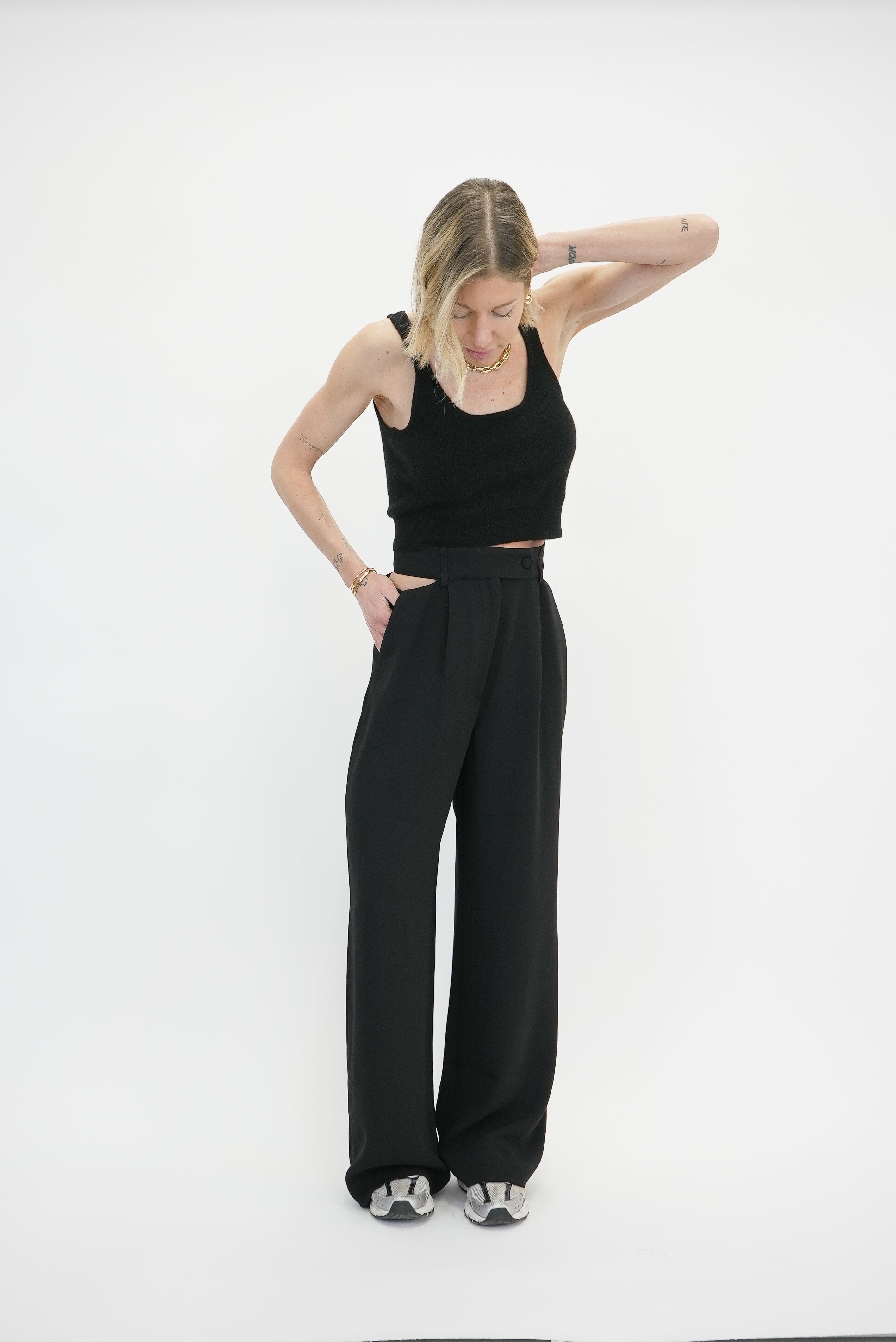 PACO THE SIDE CUT PANTS PANT KURE 