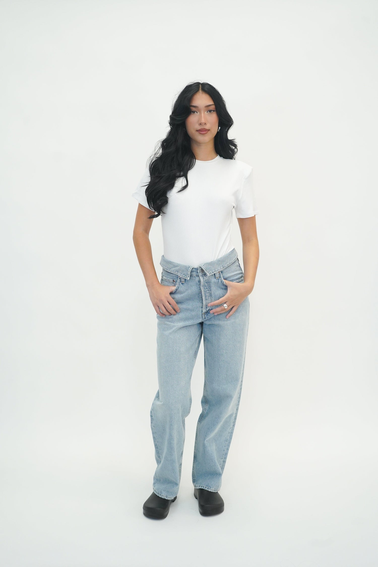 ECHO TAPER JEAN IN SYLLABLE JEANS AGOLDE 