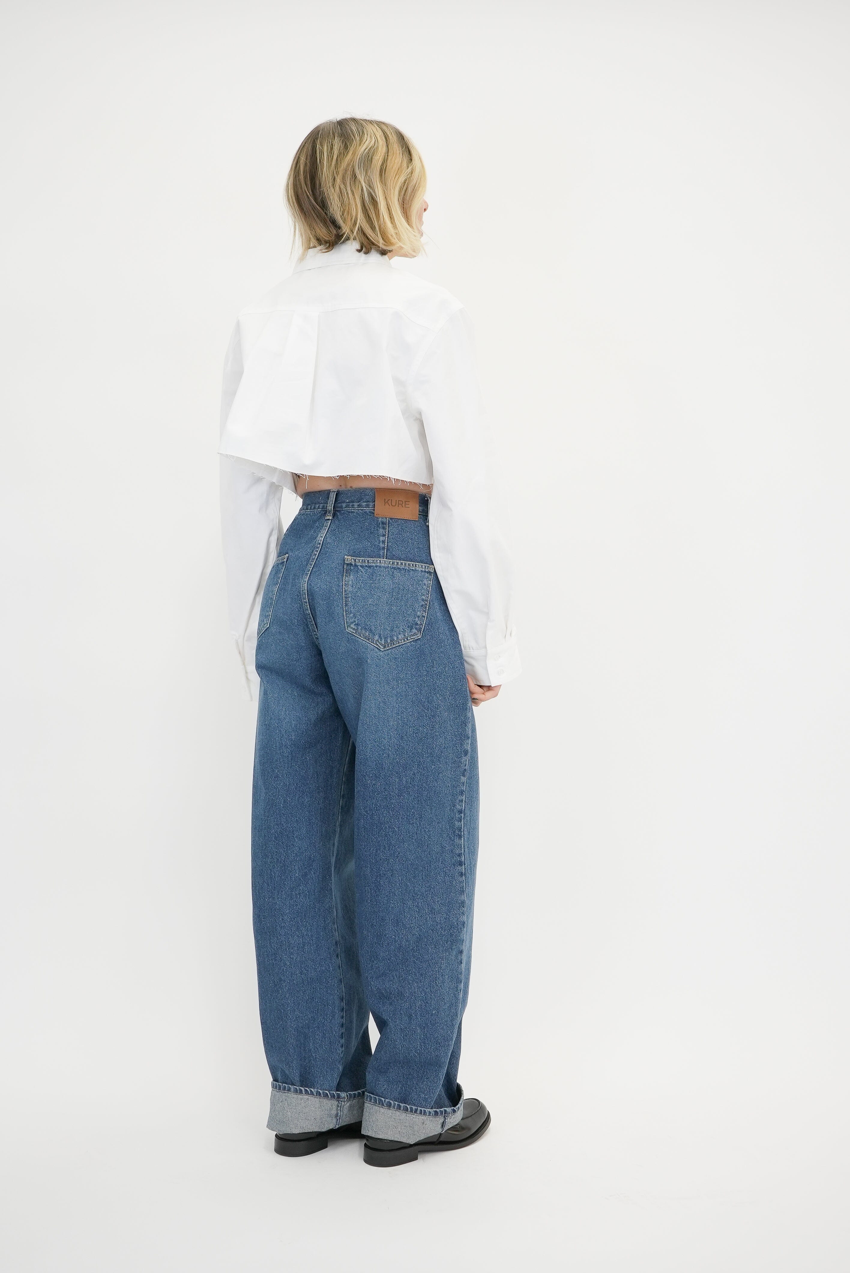 SELEN CROPPED SHIRT SHIRT KURE 
