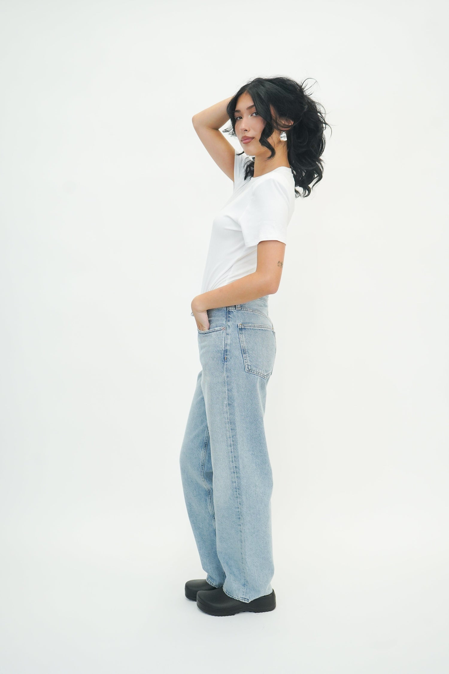 ECHO TAPER JEAN IN SYLLABLE JEANS AGOLDE 