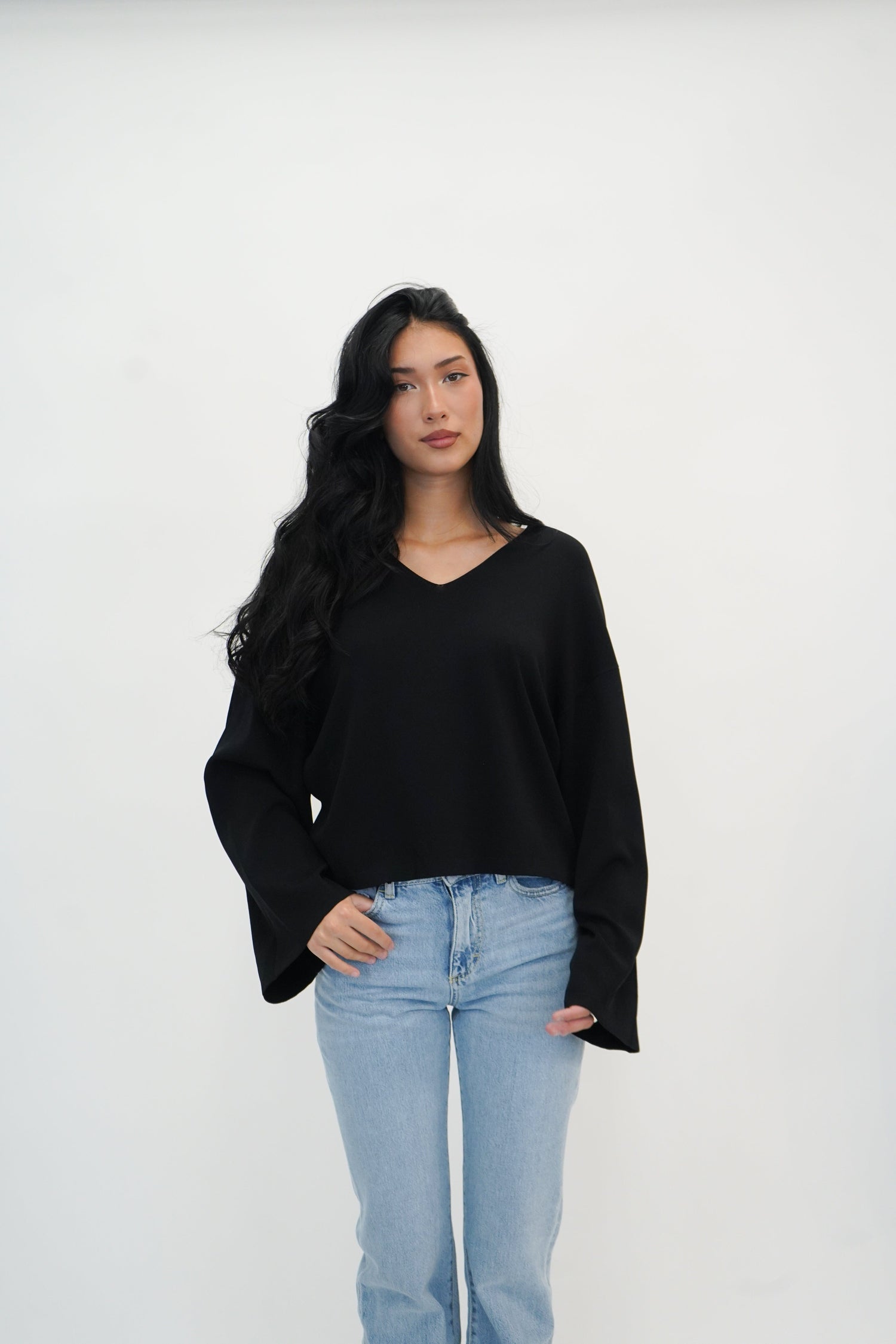 WEST SWEATER KNIT ONE & OTHER 