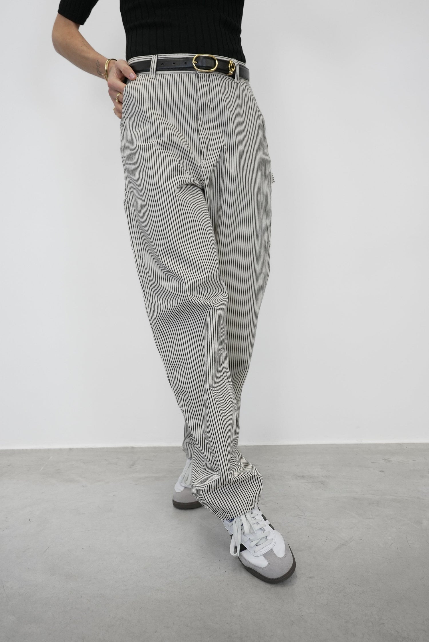 HAYWOOD LOOSE TAPERED SKATER PANTS PANTS CARHARTT 