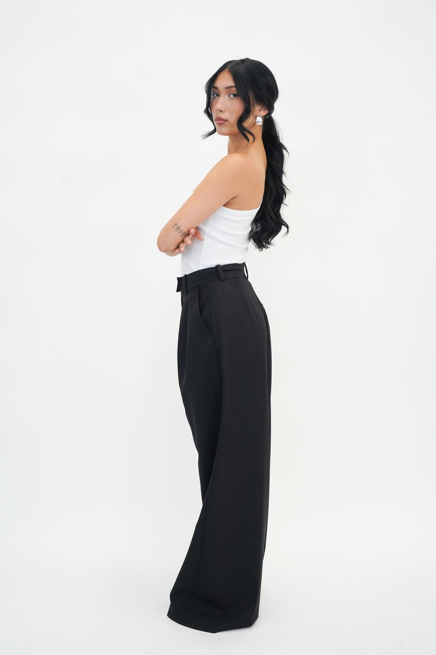 DREW TOP ONE SHOULDER TOP GESTUZ 
