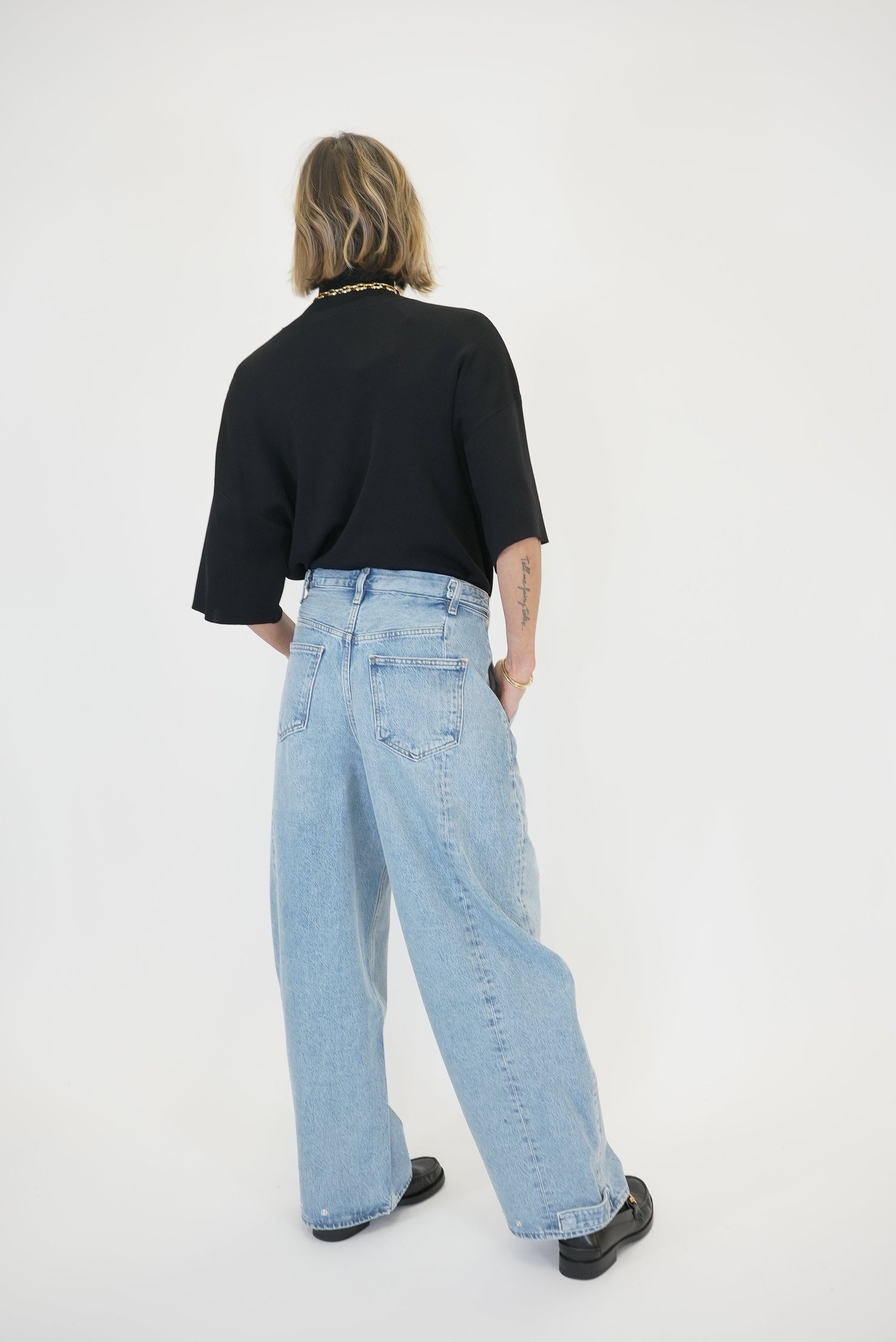 DARSHA CURVE JEANS IN REPLICA JEANS AGOLDE 