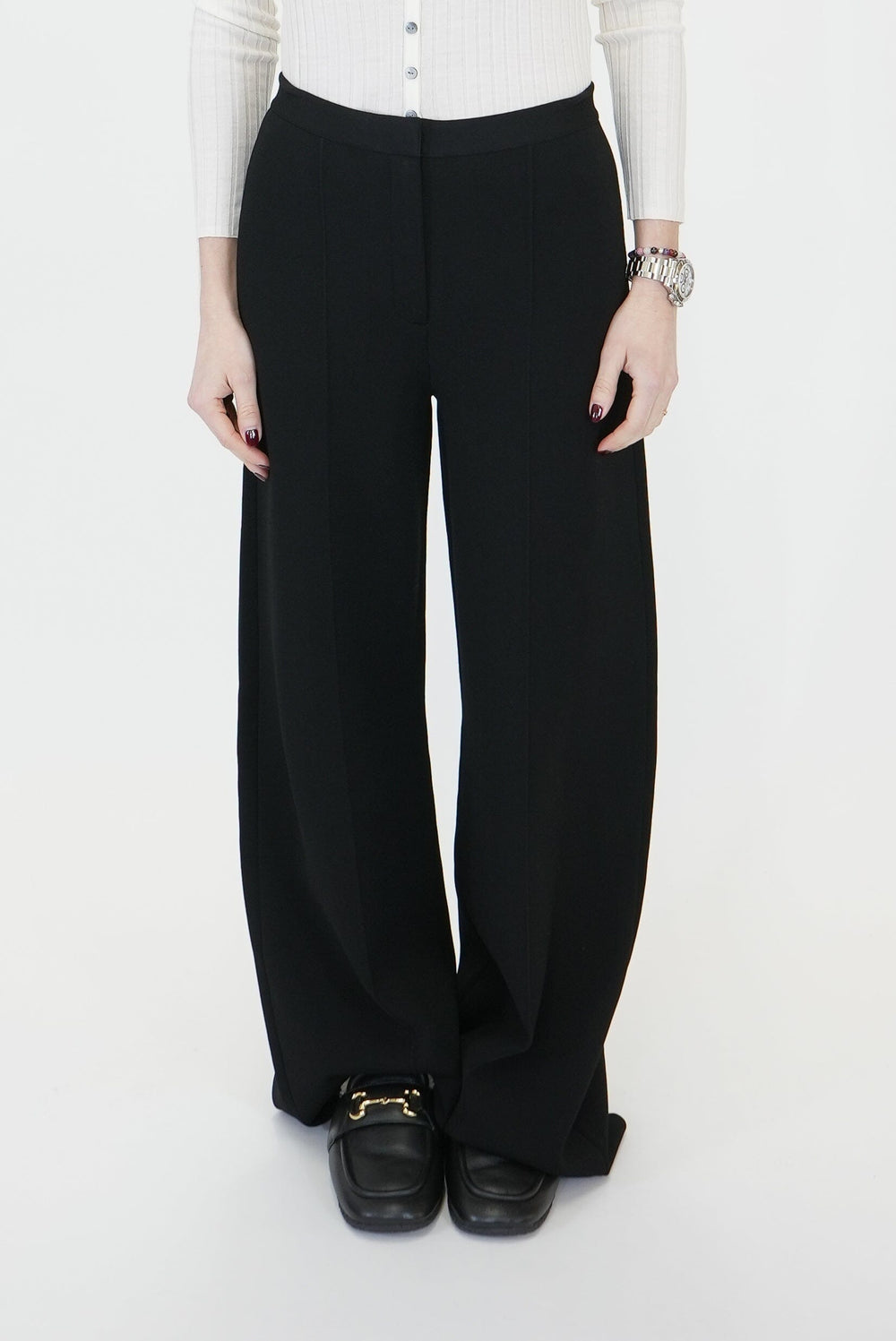 HW TROUSERC/COMPACT CREPE PANT THEORY 