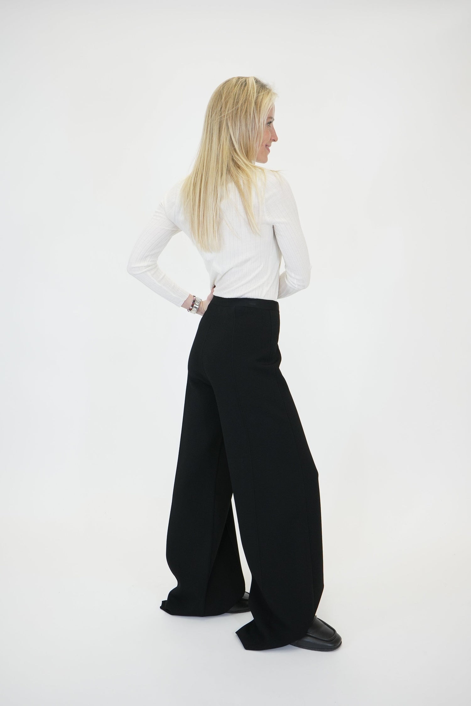 HW TROUSERC/COMPACT CREPE PANT THEORY 