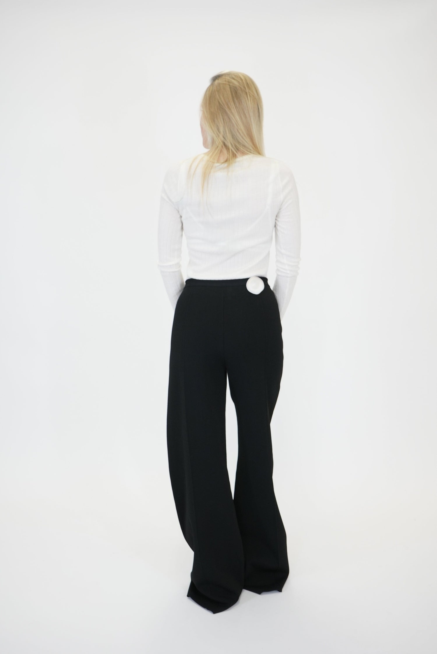 HW TROUSERC/COMPACT CREPE PANT THEORY 