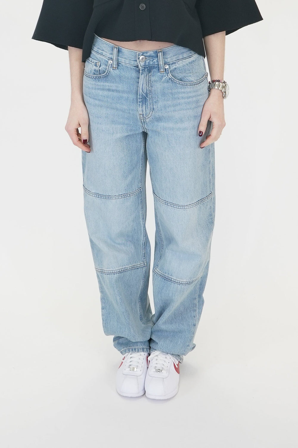 CARPENTER RELAXED LEG JEANS JEAN HELMUT LANG 